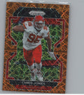 2021 Panini Prizm #192 Chris Jones Lazer