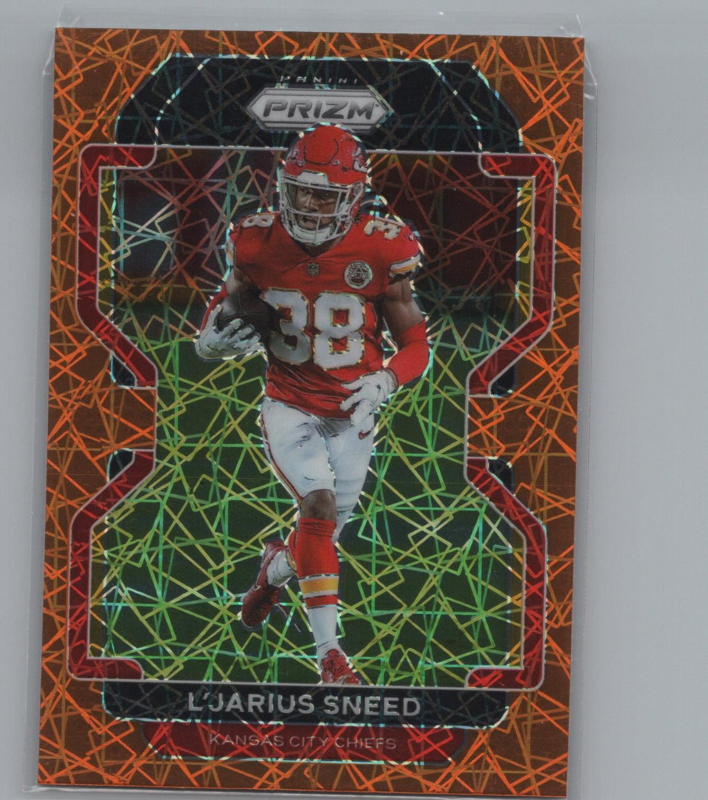 2021 Panini Prizm #195 L'Jarius Sneed Lazer