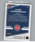 2021-22 Donruss #1 Cade Cunningham The Rookies
