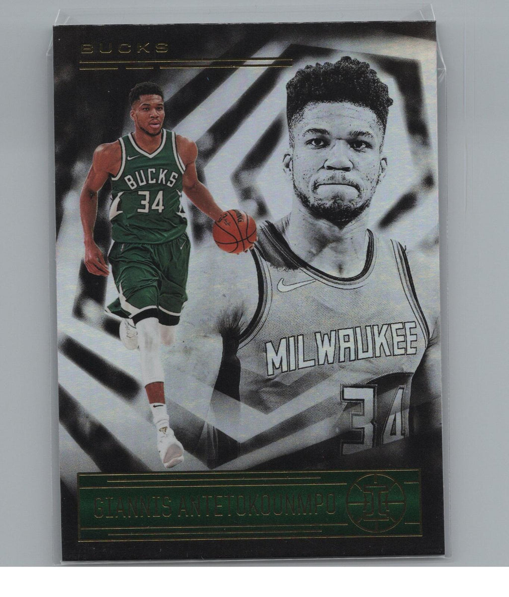 2020-21 Panini Illusions #108 Giannis Antetokounmpo Emerald
