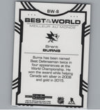 2020-21 O-Pee-Chee Platinum #BW-8 Brent Burns Best in the World