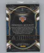 2020-21 Panini Select #85 Immanuel Quickley Red White Orange Flash