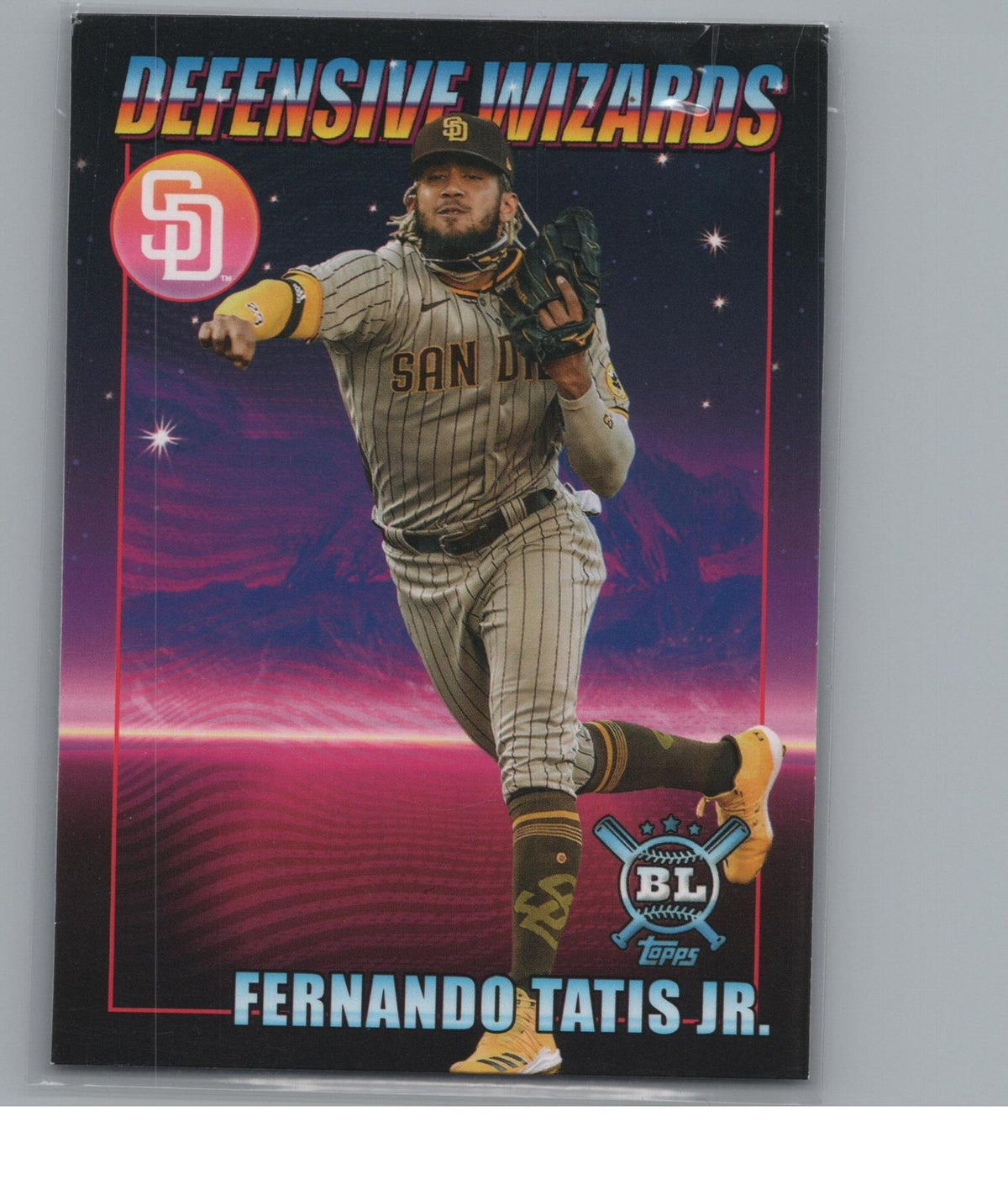2021 Topps Big League #DW-10 Fernando Tatis Jr. Defensive Wizards