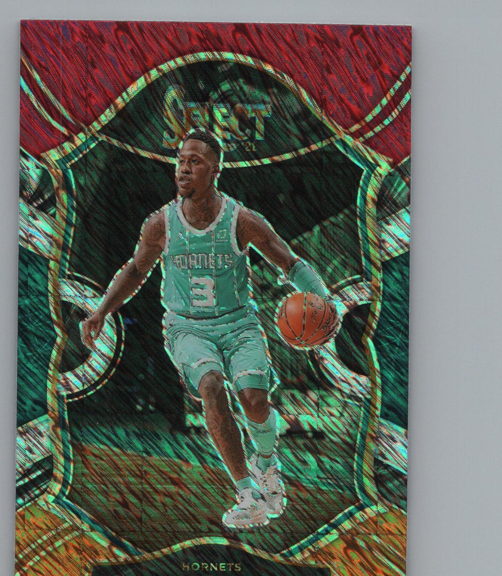 2020-21 Panini Select #4 Terry Rozier Red White Orange Flash