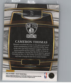 2021-22 Panini Select #21 Cameron Thomas