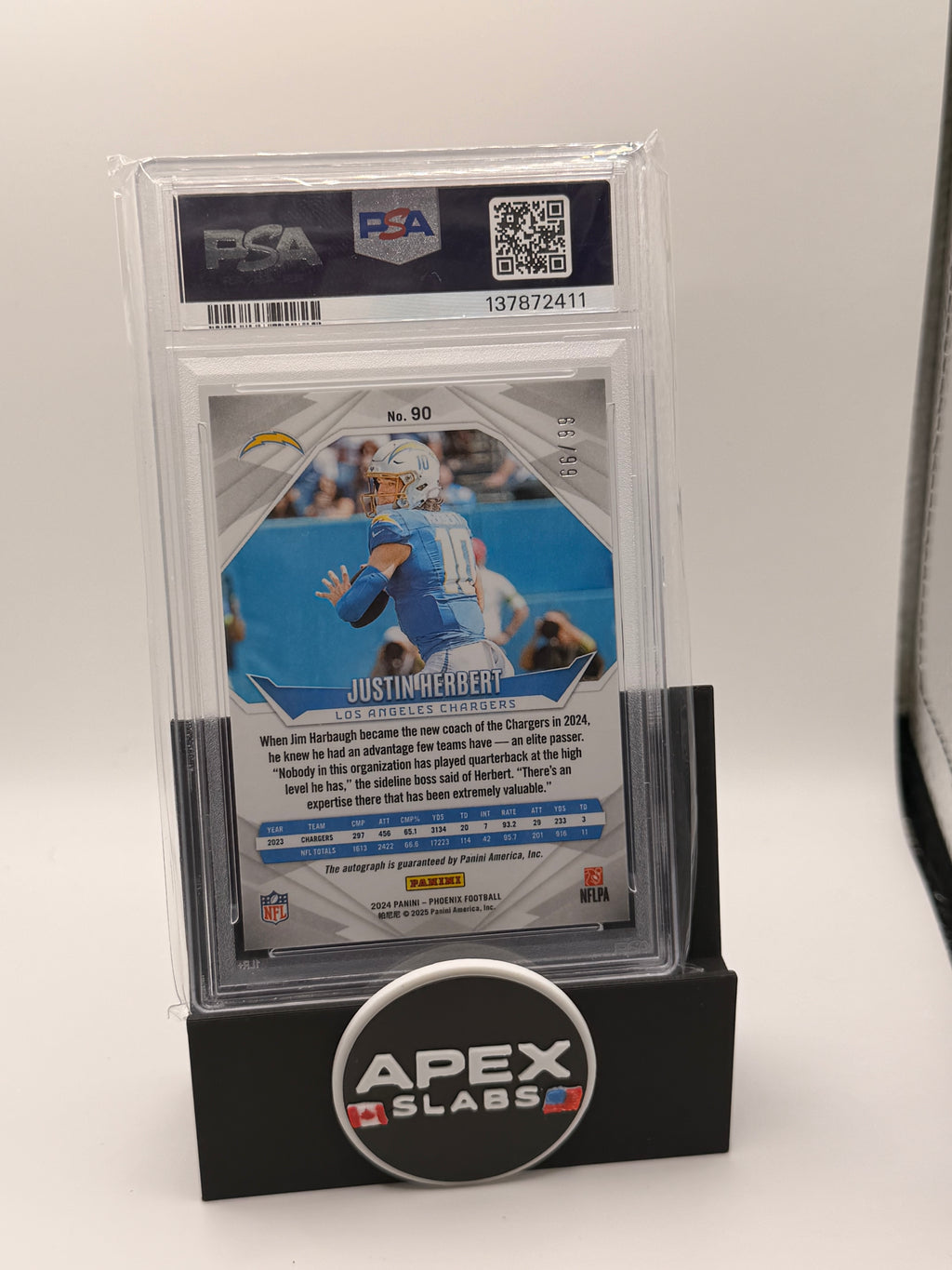 2024 Panini Phoenix Justin Herbert #90 /99