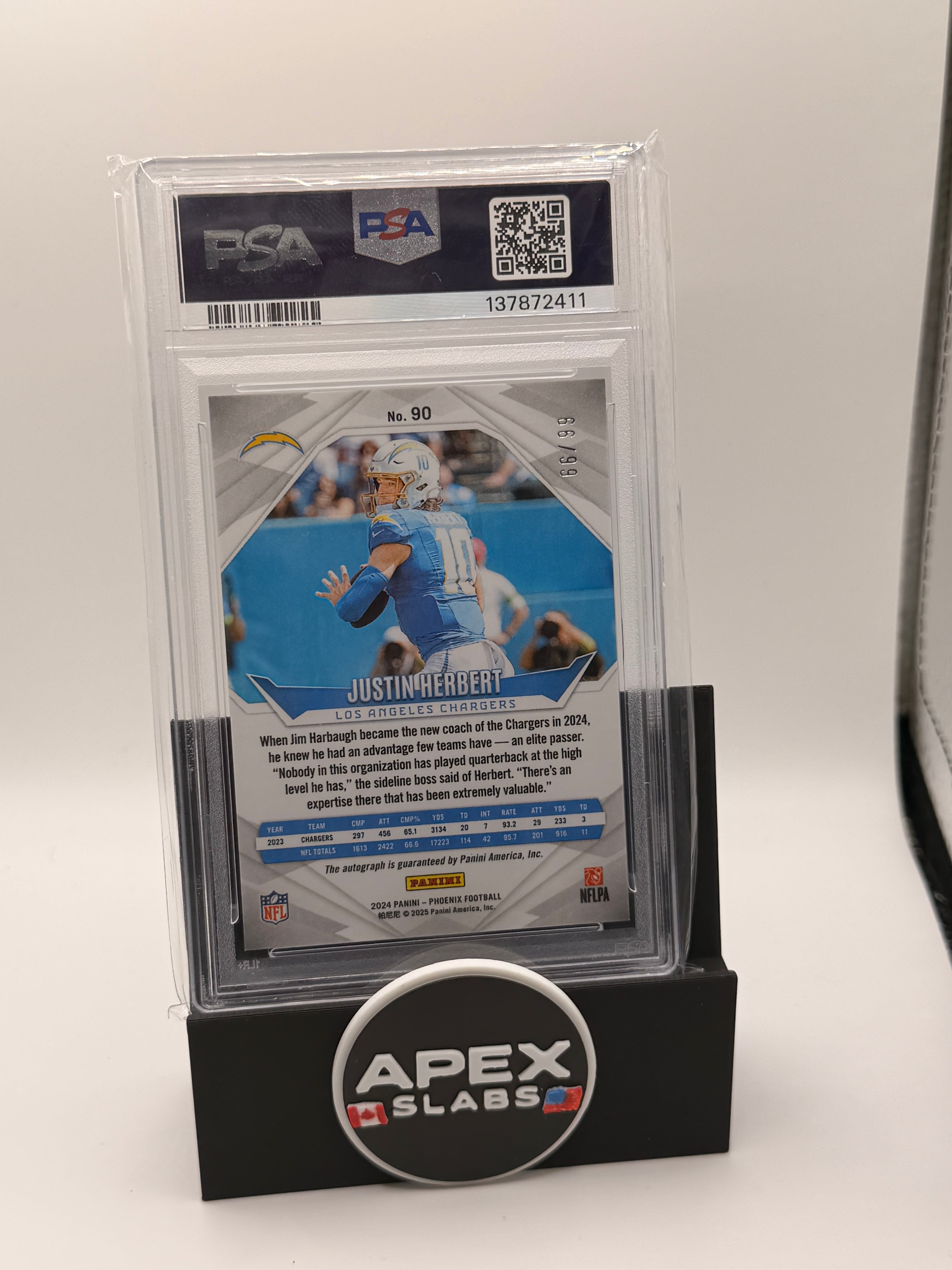 2024 Panini Phoenix Justin Herbert #90 /99