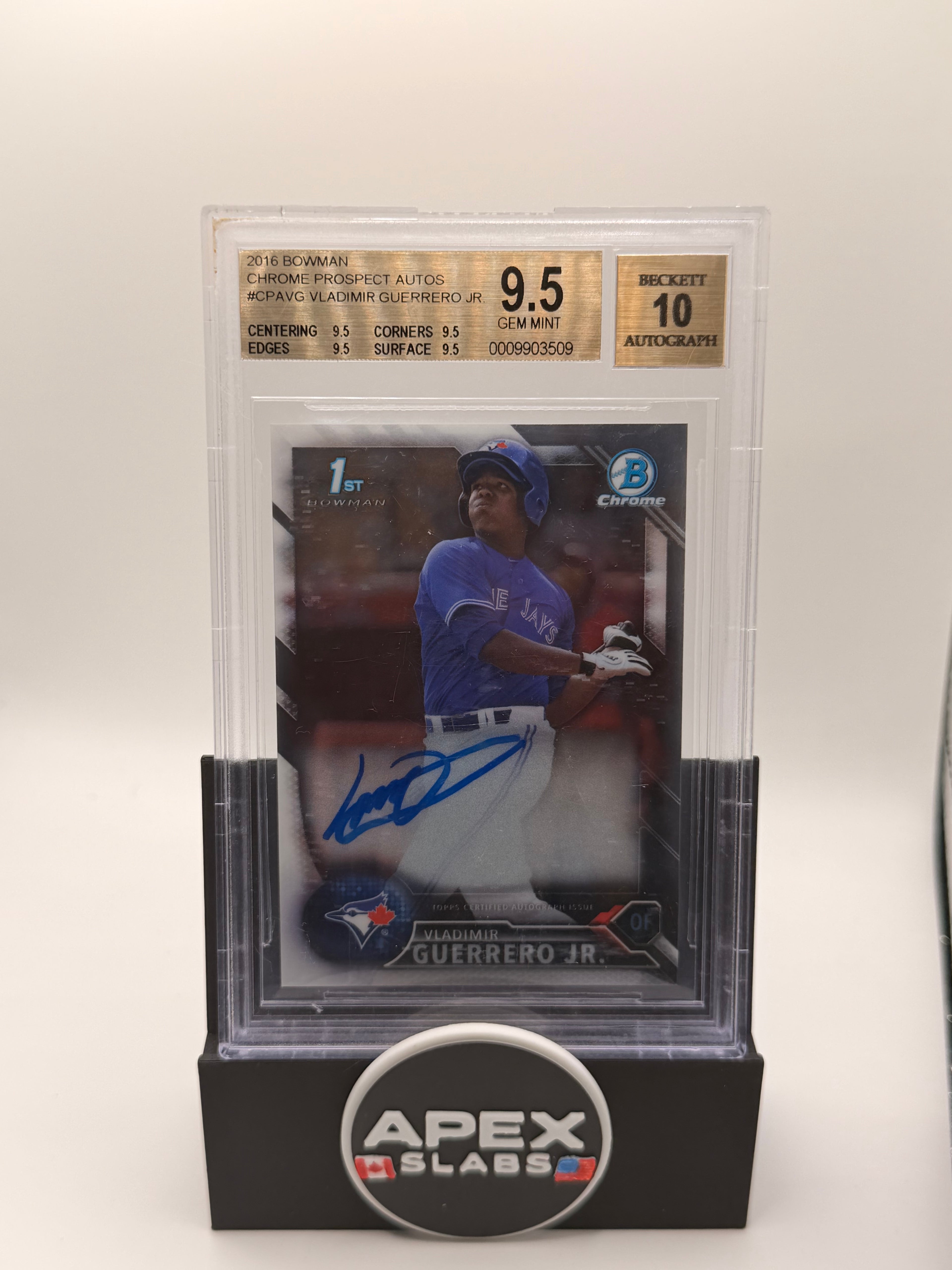 2016 Bowman chrome Vladimir Guerrero Jr. rookie