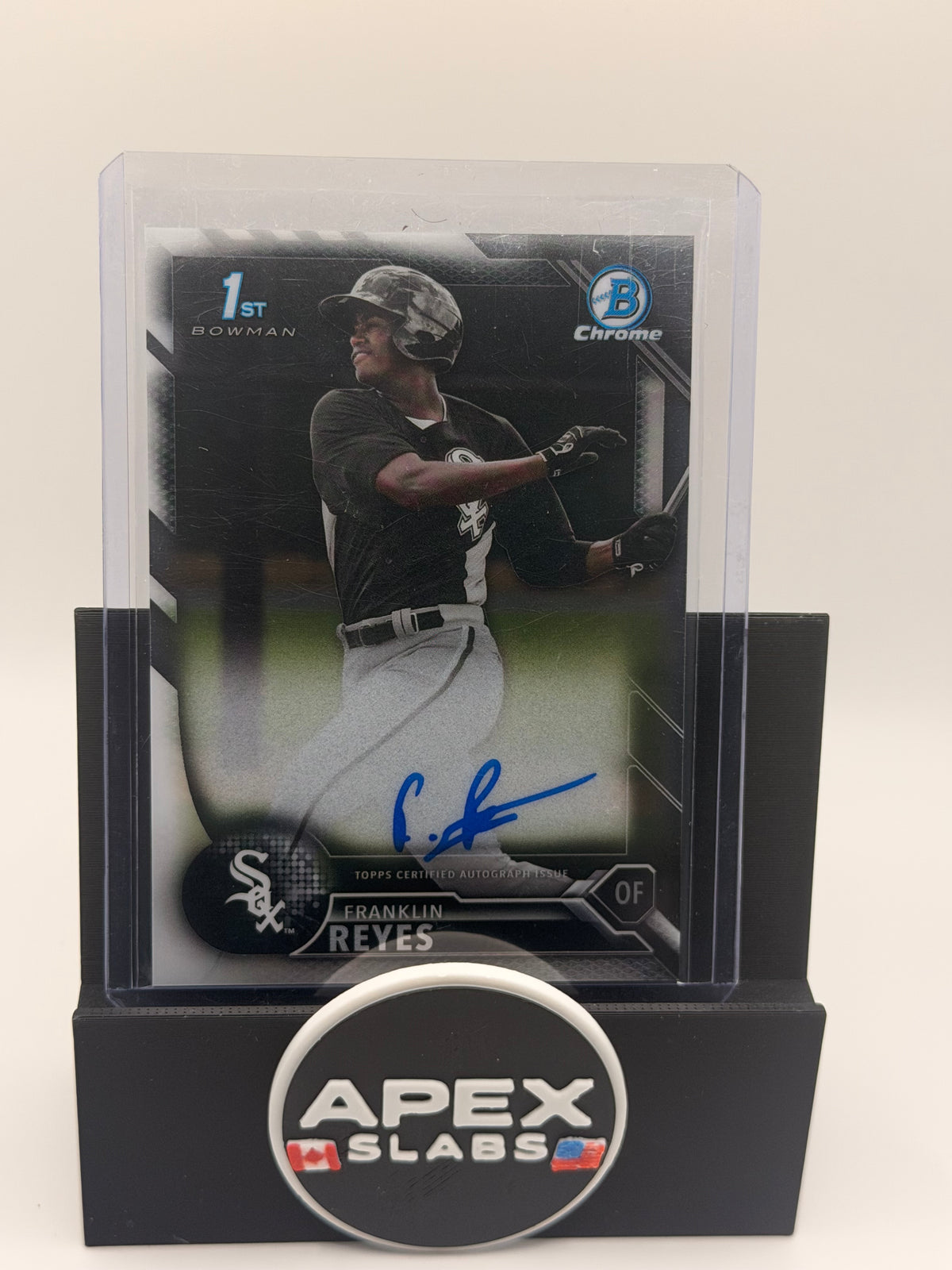 Franklin Reyes 2016 1st Bowman Chrome Auto RC