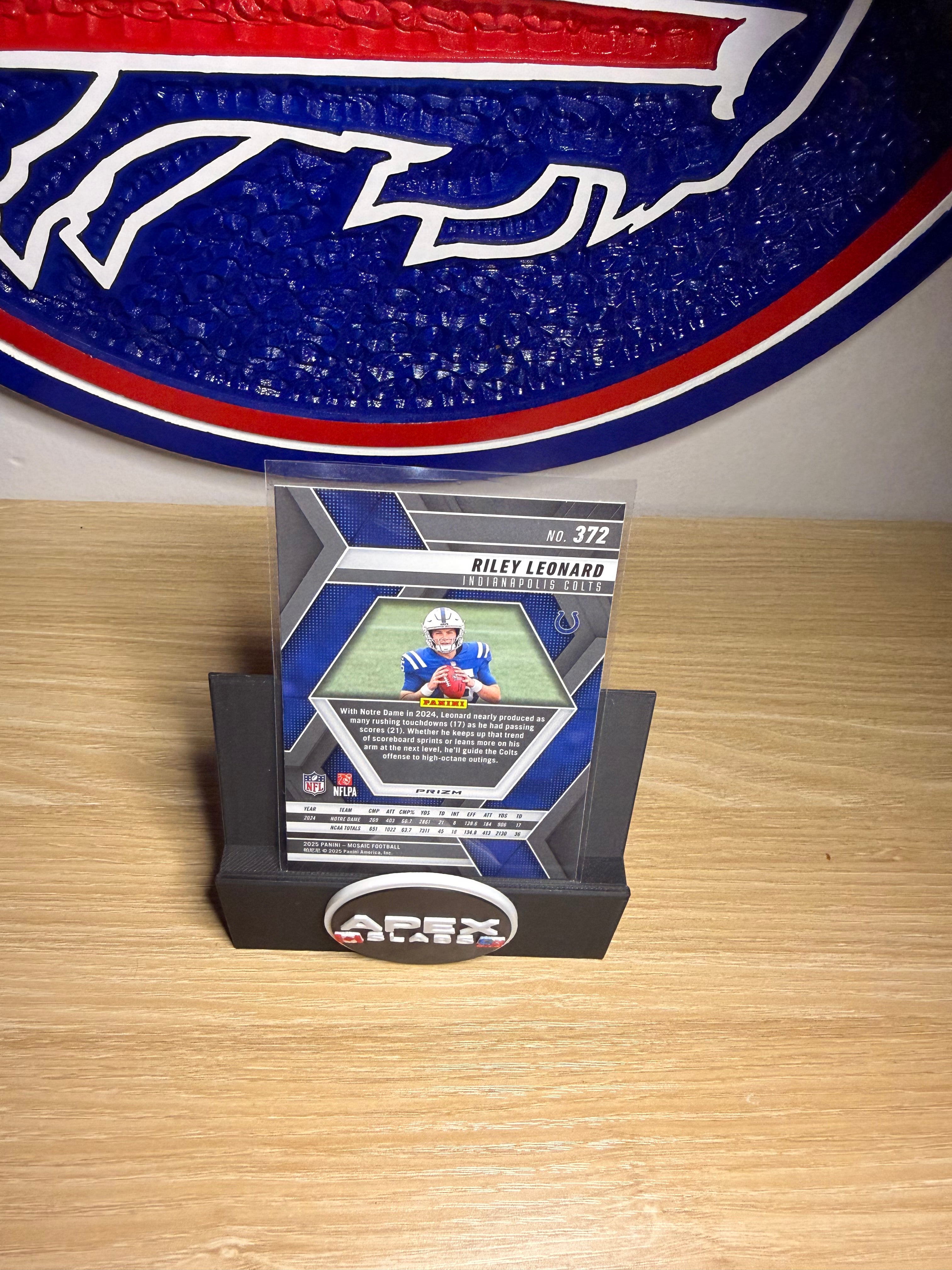 Riley Leonard #372 – 2025 Panini Mosaic Football Rookie