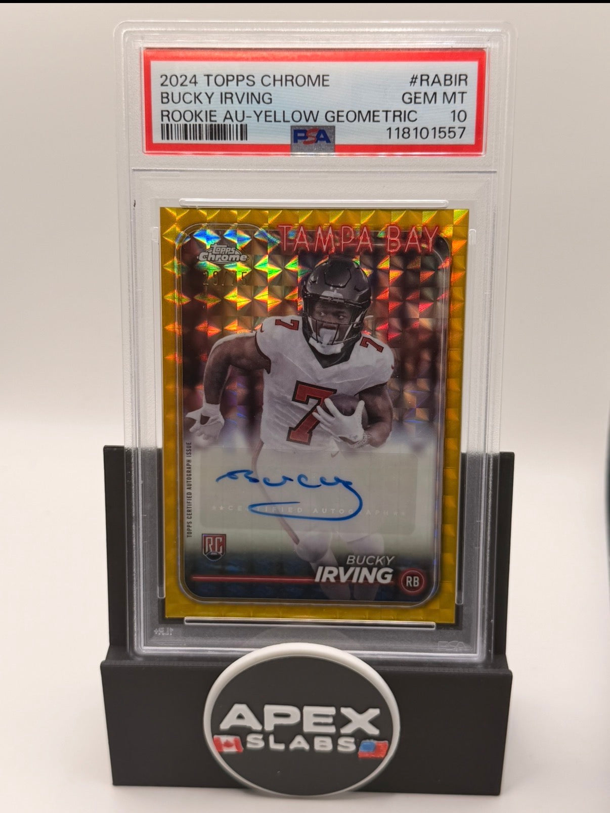 Bucky Irving PSA 10