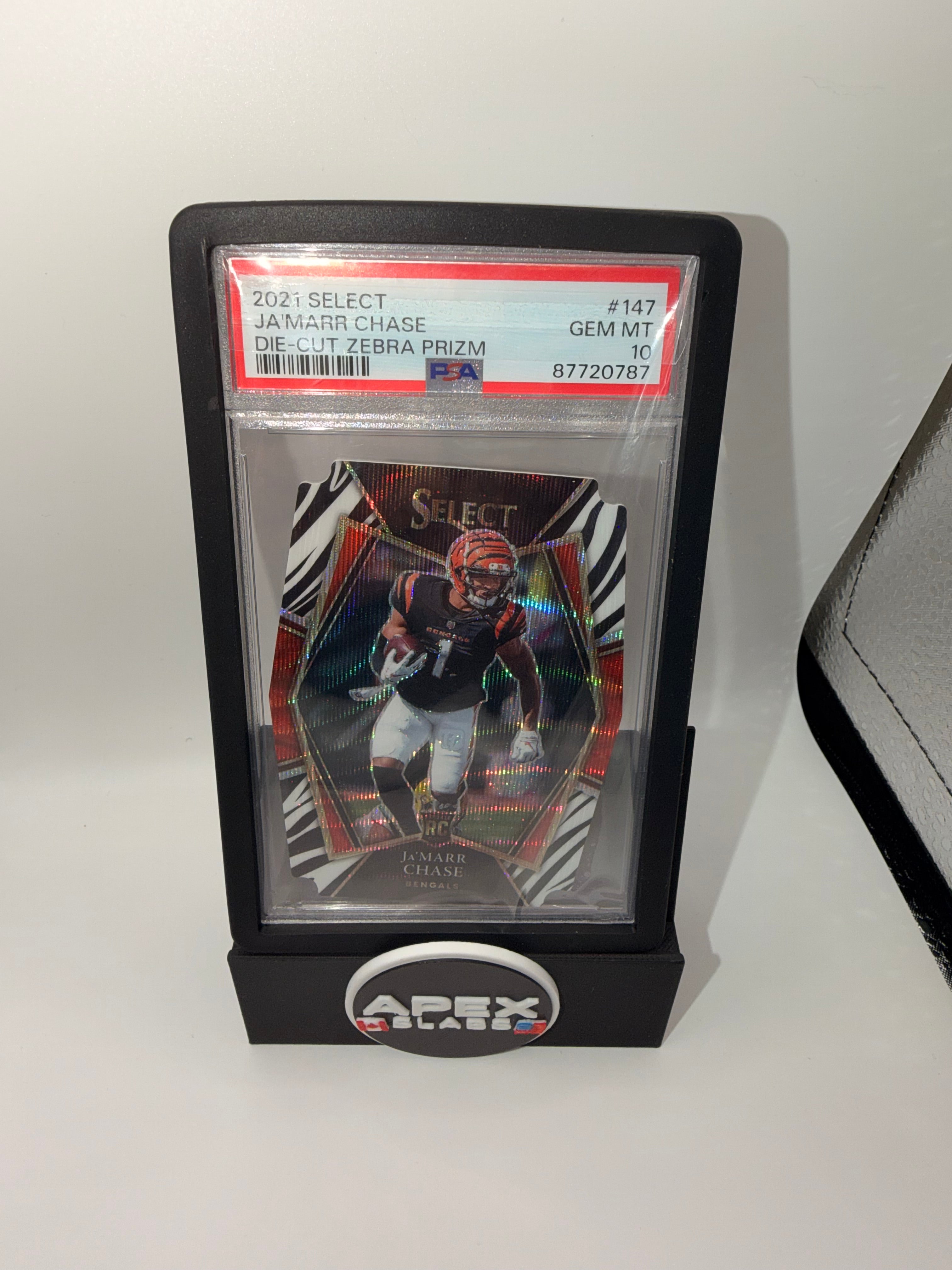 Ja’marr chase zebra prizm PSA 10!