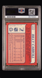 1985 O-Pee-Chee Billy Carroll #203 PSA 8