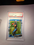 2023 Donruss Optic Bryce Young Rated Rookie – Dalle PSA 8 (NM-MT).