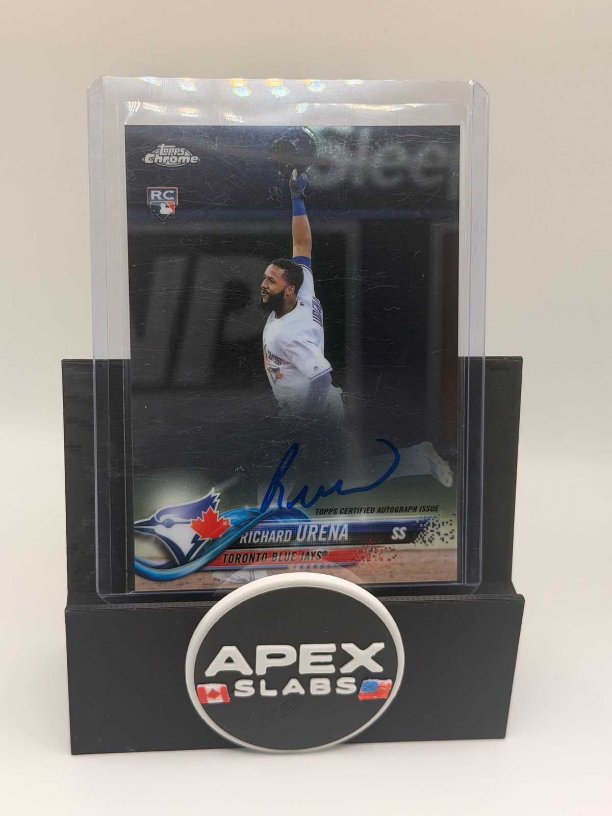 2018 Topps Chrome Richard Urena Auto