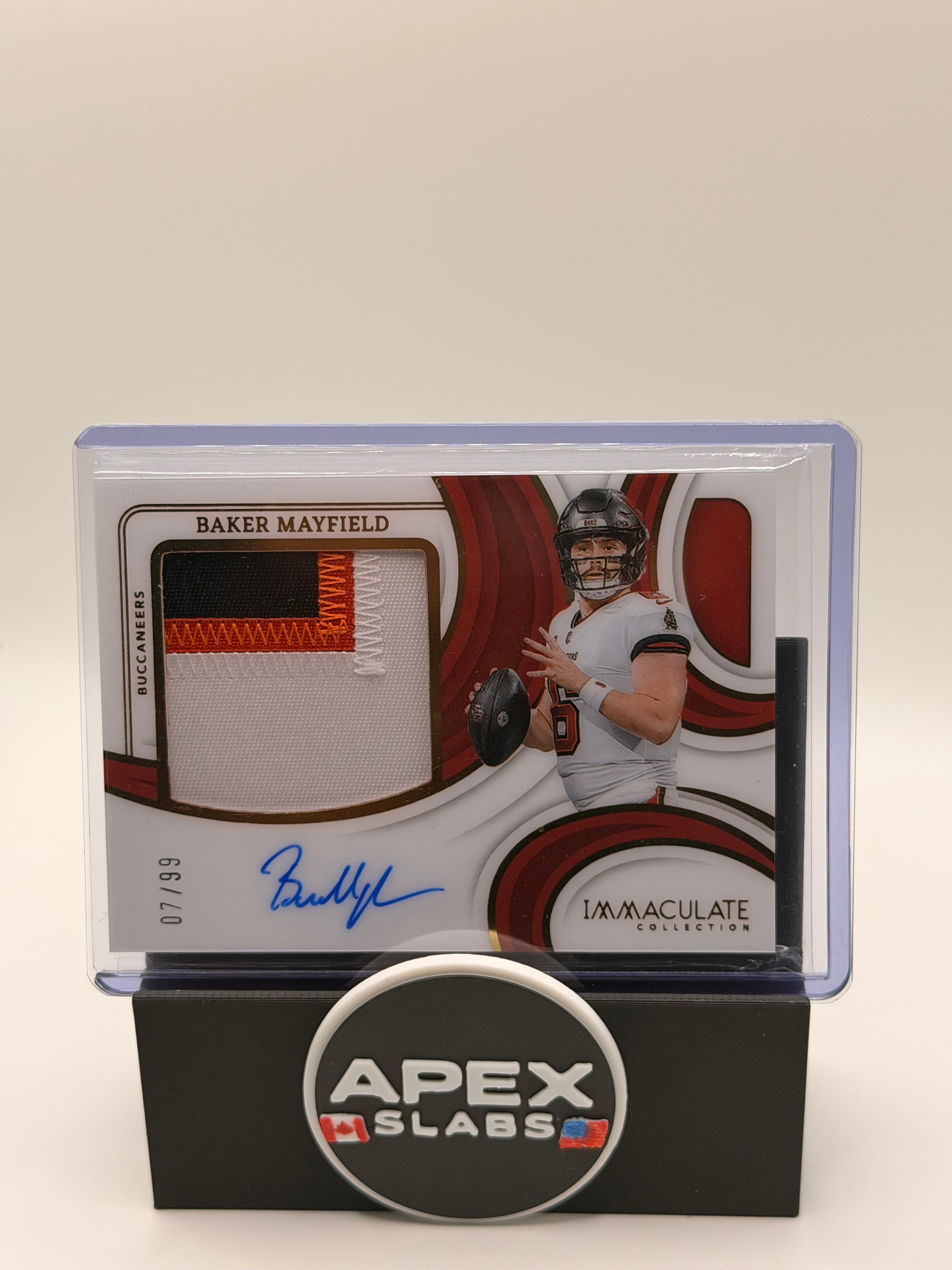 Immaculate Baker Mayfield patch auto /99