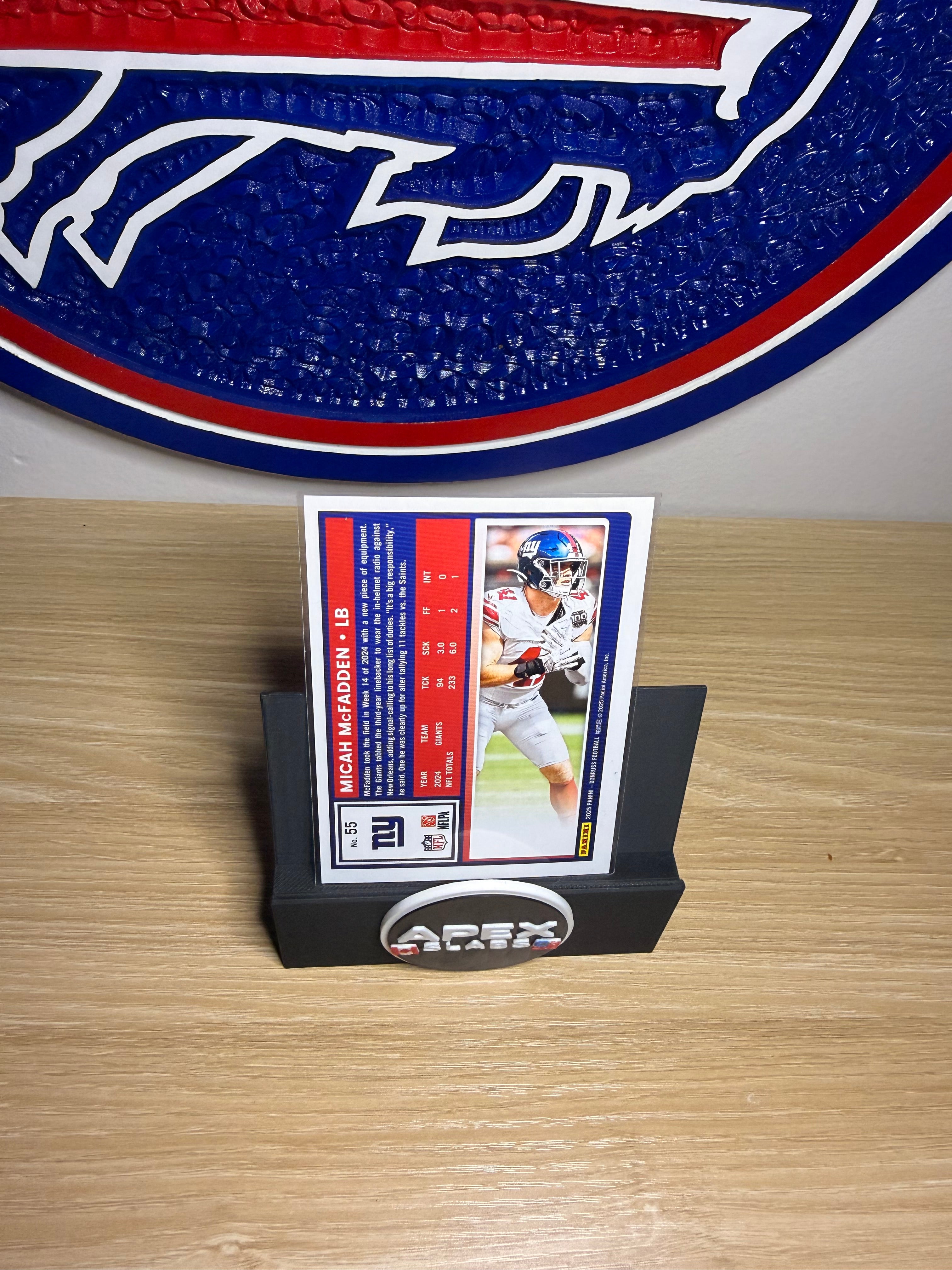 Micah McFadden #55 – 2025 Donruss Football