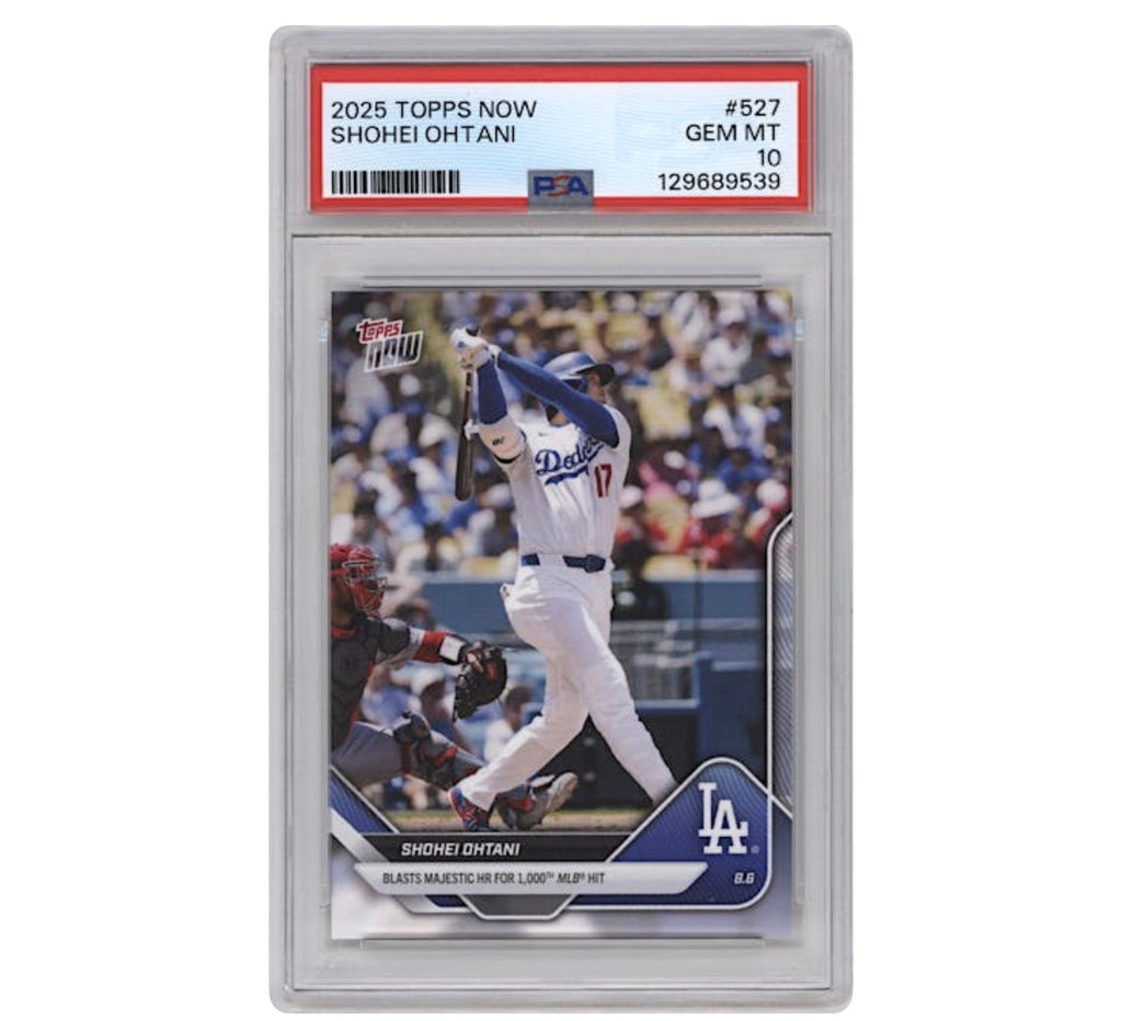 Shohei Ohtani – 2025 Topps Now – #527 – PSA 10 GEM MINT