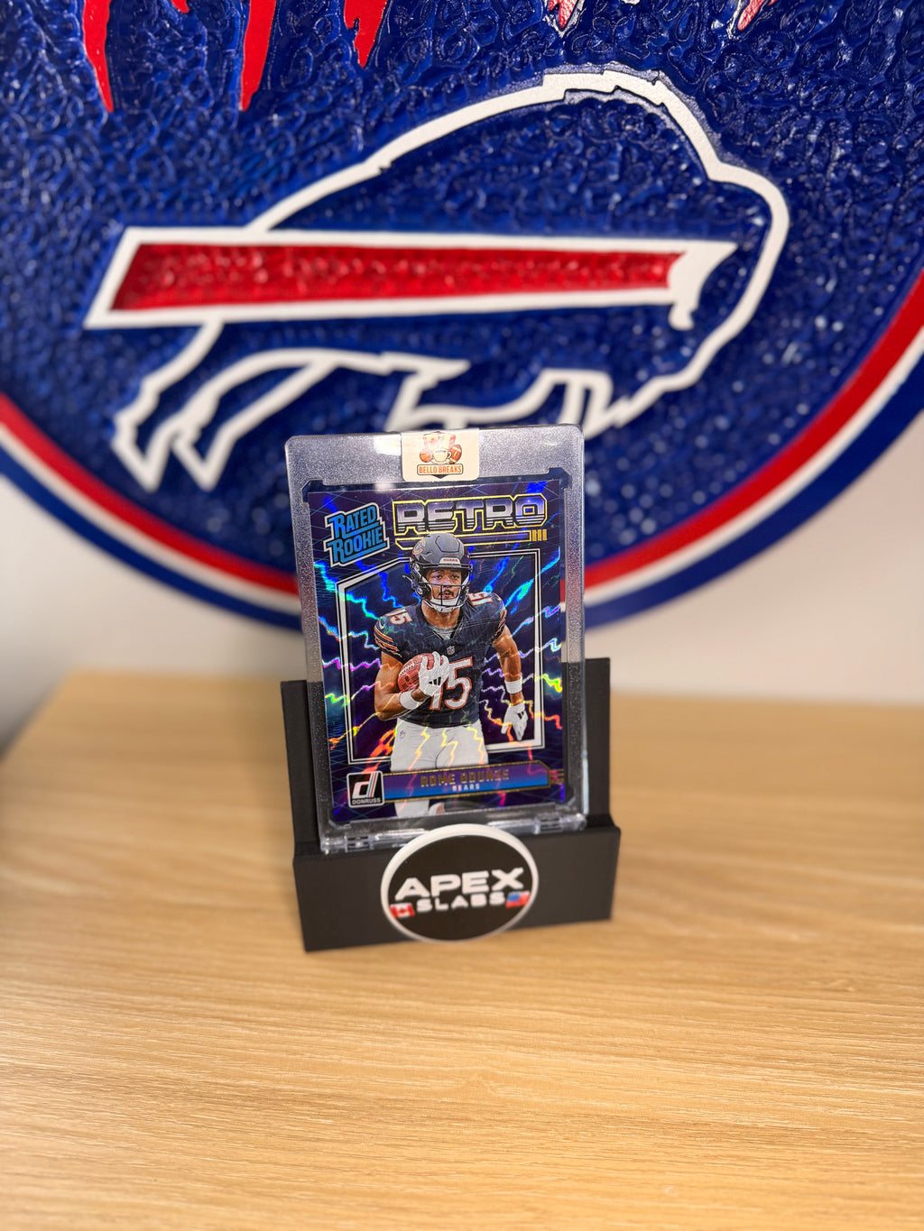 Rome Odunze Rated Rookie Donruss #12