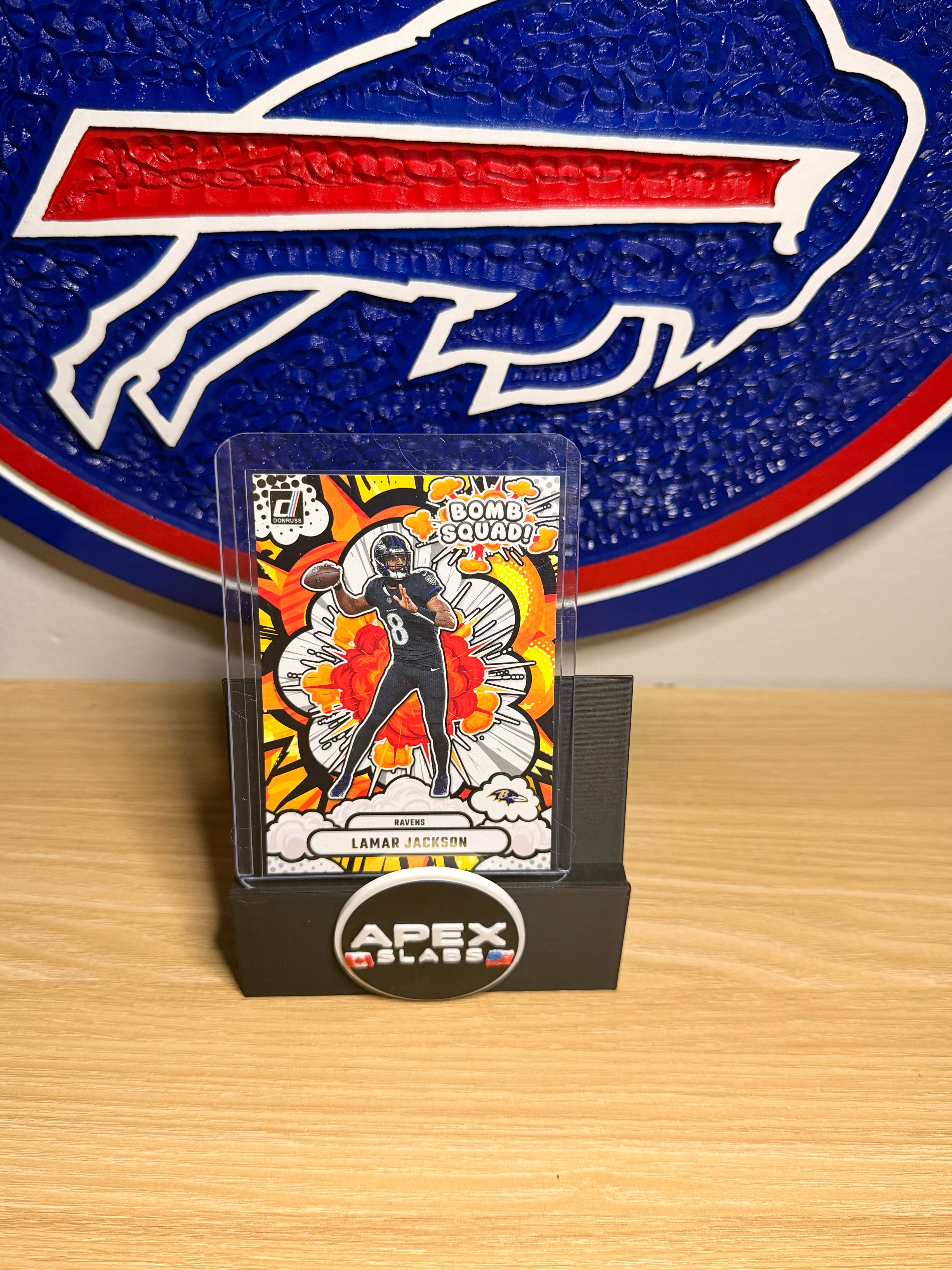 Lamar Jackson Bomb Squad BS-LJ – 2025 Donruss Football