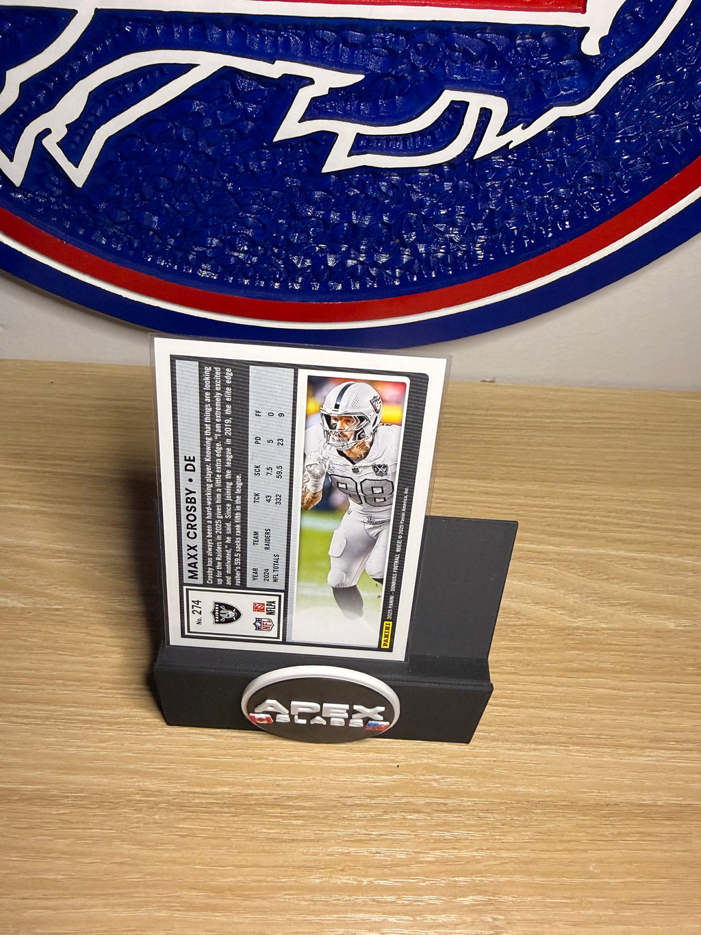 Maxx Crosby #274 – 2025 Donruss Football