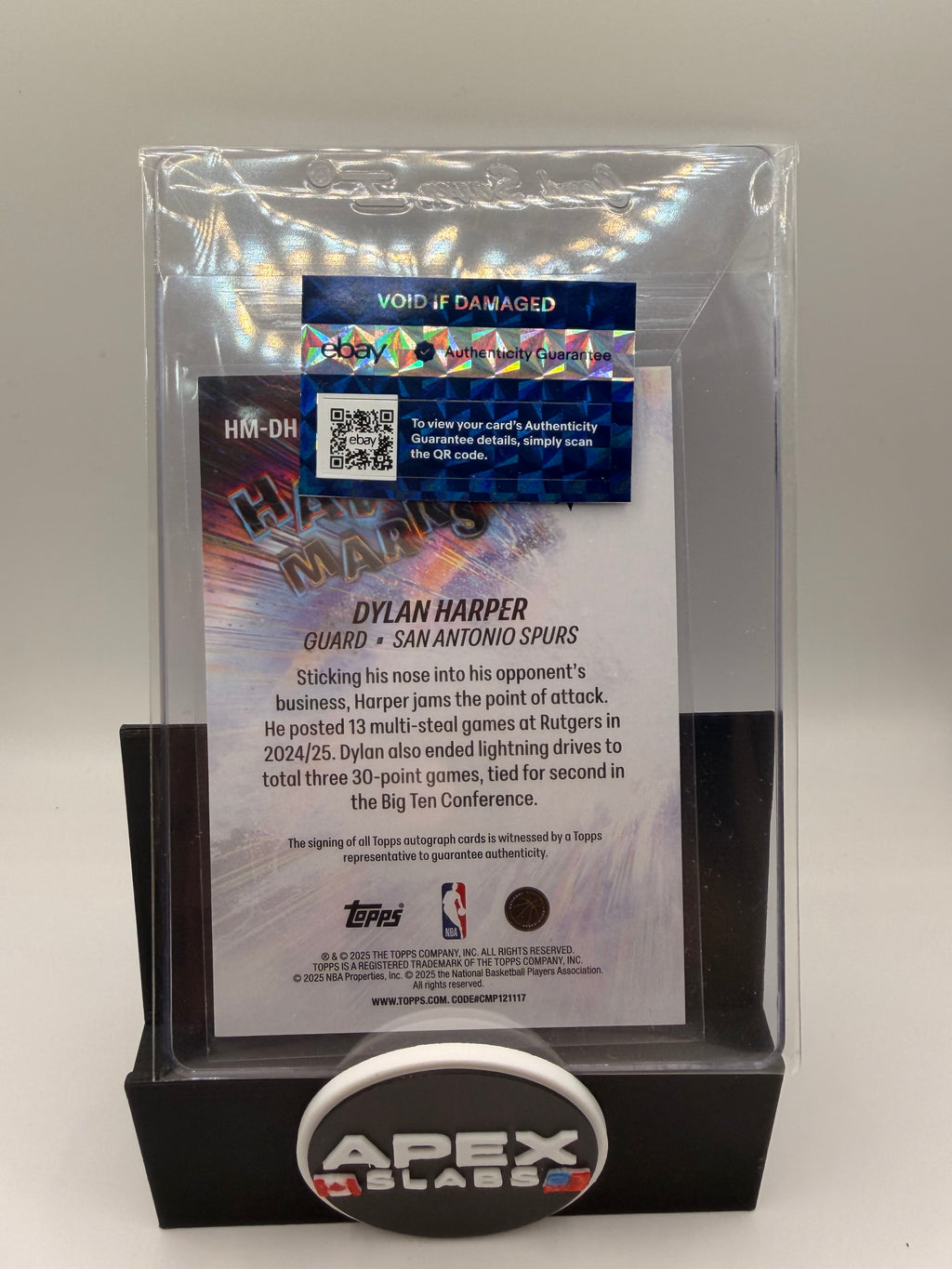Dylan Harper Auto #HM-DH