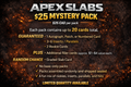Apex Slabs : pack mystère à 25 $ | Auto/Patch/Numérotée garantie
Quantité limitée | 🚨