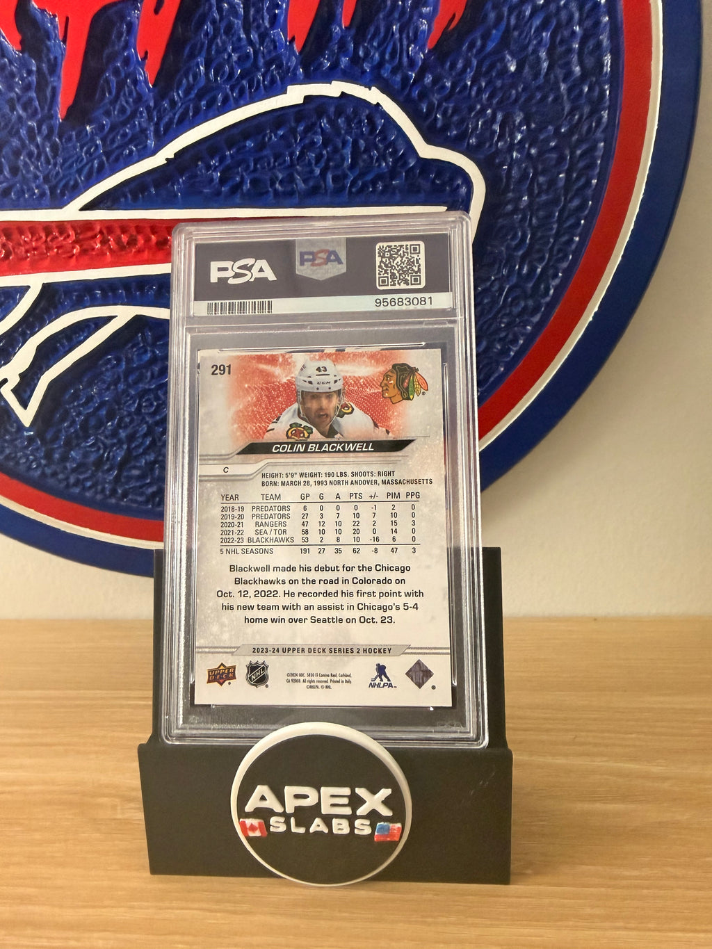 COLIN BLACKWELL #291 PSA 10