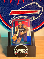 2025-26 Topps Chrome #30 Miles Bridges Réfracteur Rouge Blanc et Bleu
