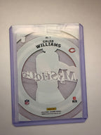 2024 Panini Prizm Draft Picks Caleb Williams "Mystic" Vert – Carte rookie insert parallèle du QB de Chicago.