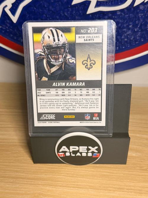 Alvin Kamara 2024 Panini Score Gold
