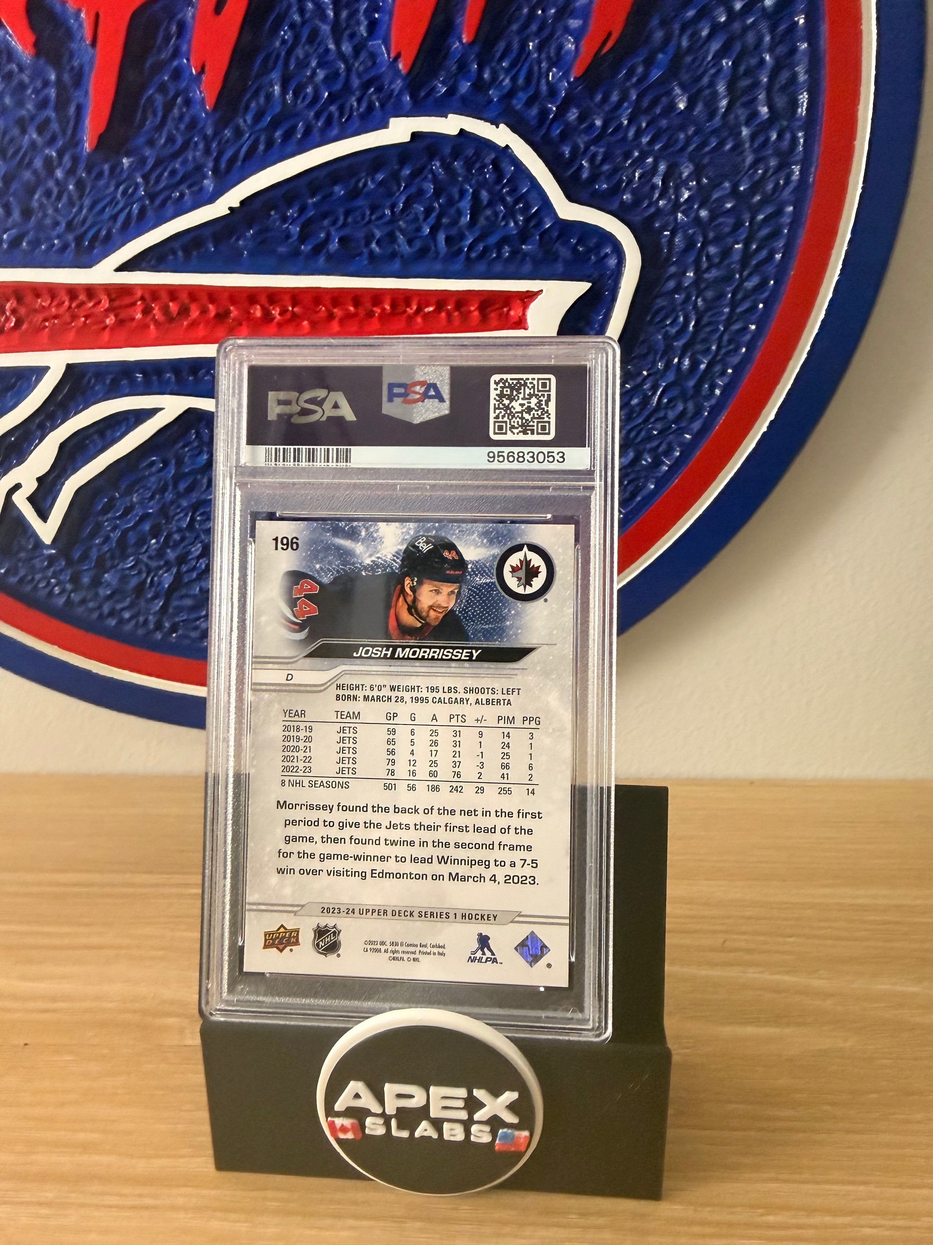 JOSH MORRISSEY #196 PSA 9