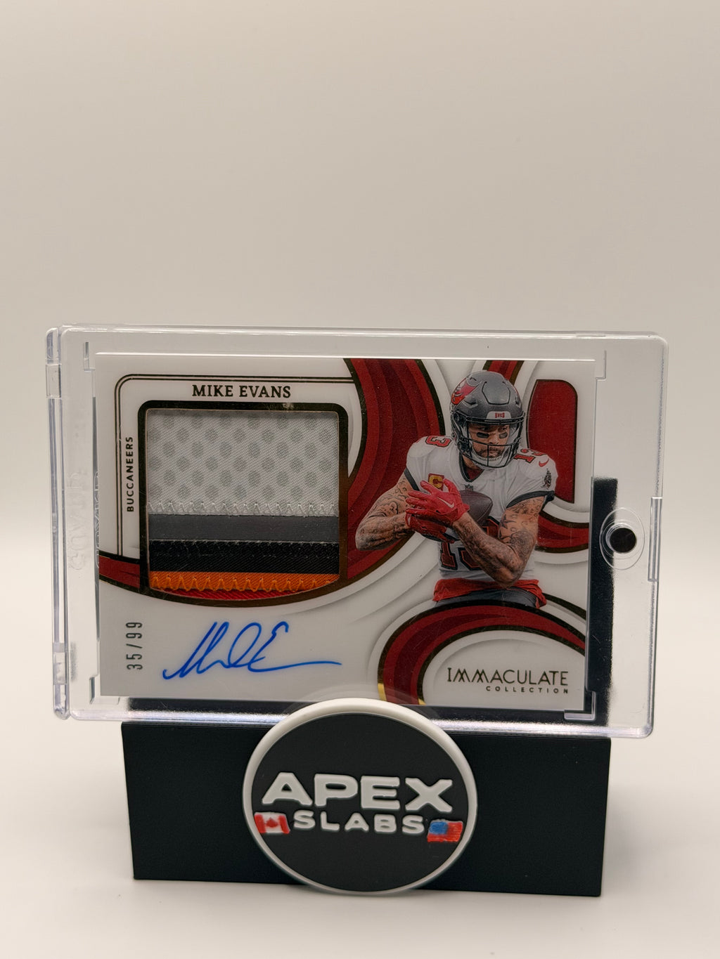 2024 Immaculate collection Mike evans patch auto /99