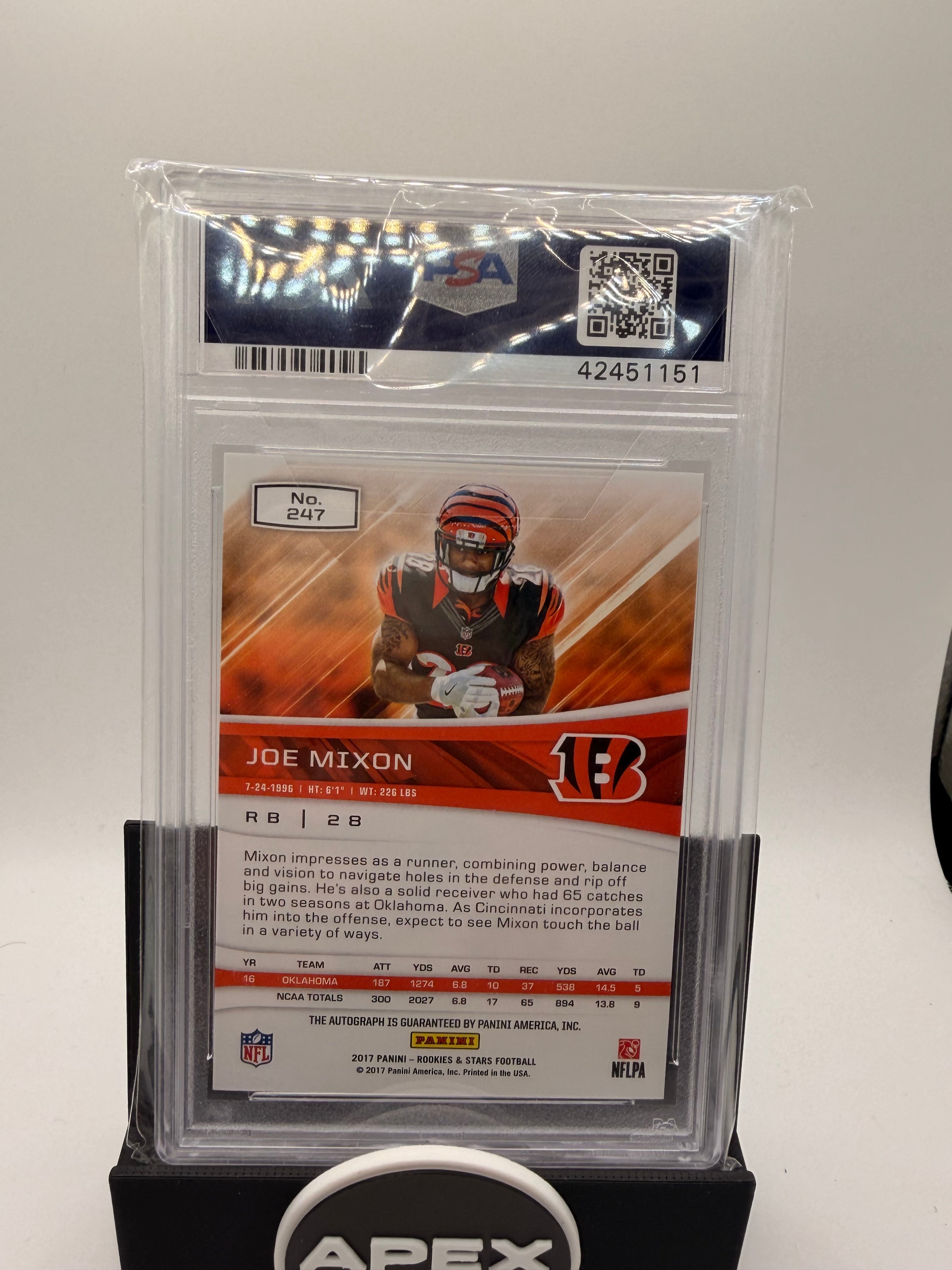 2017 Panini Rookies & Stars Joe Mixon #247 /75