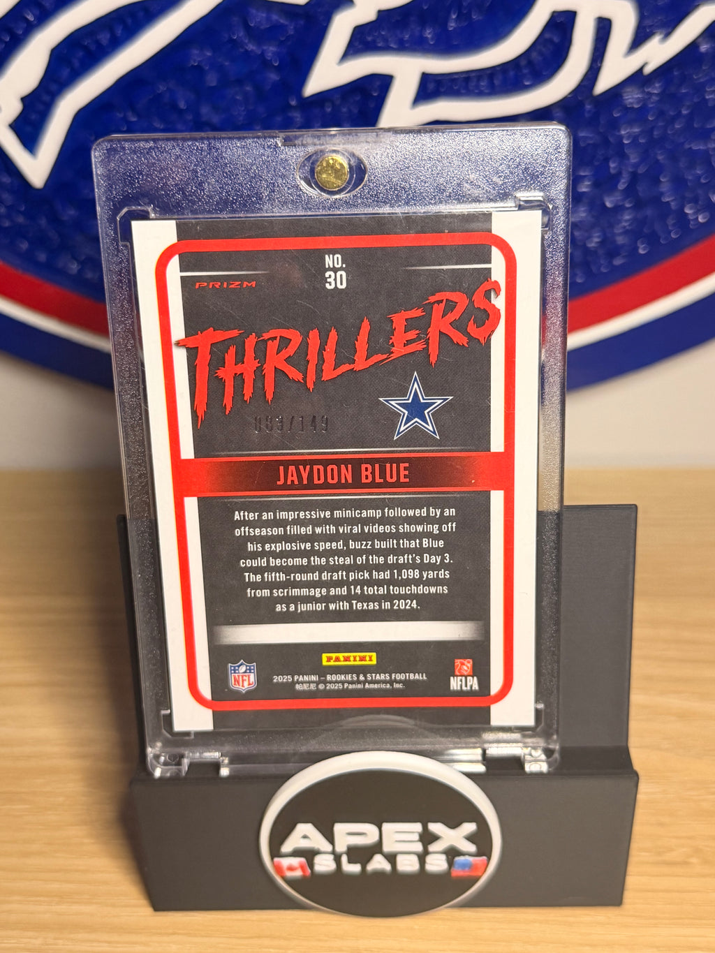 Jaydon Blue 2025 Panini Prizm Thrillers #30  /149