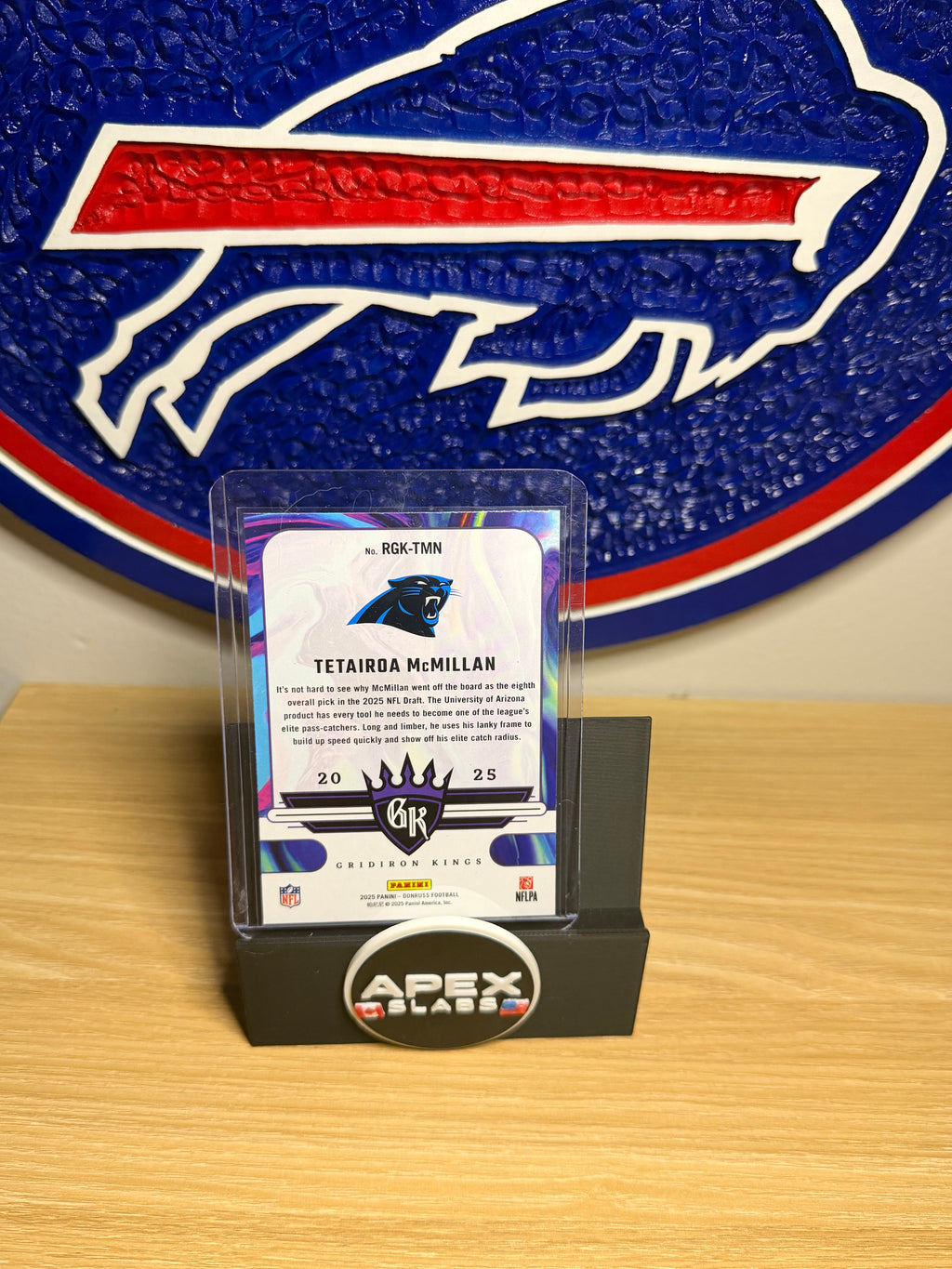 Tetairoa McMillan RC – 2025 Donruss Gridiron Kings