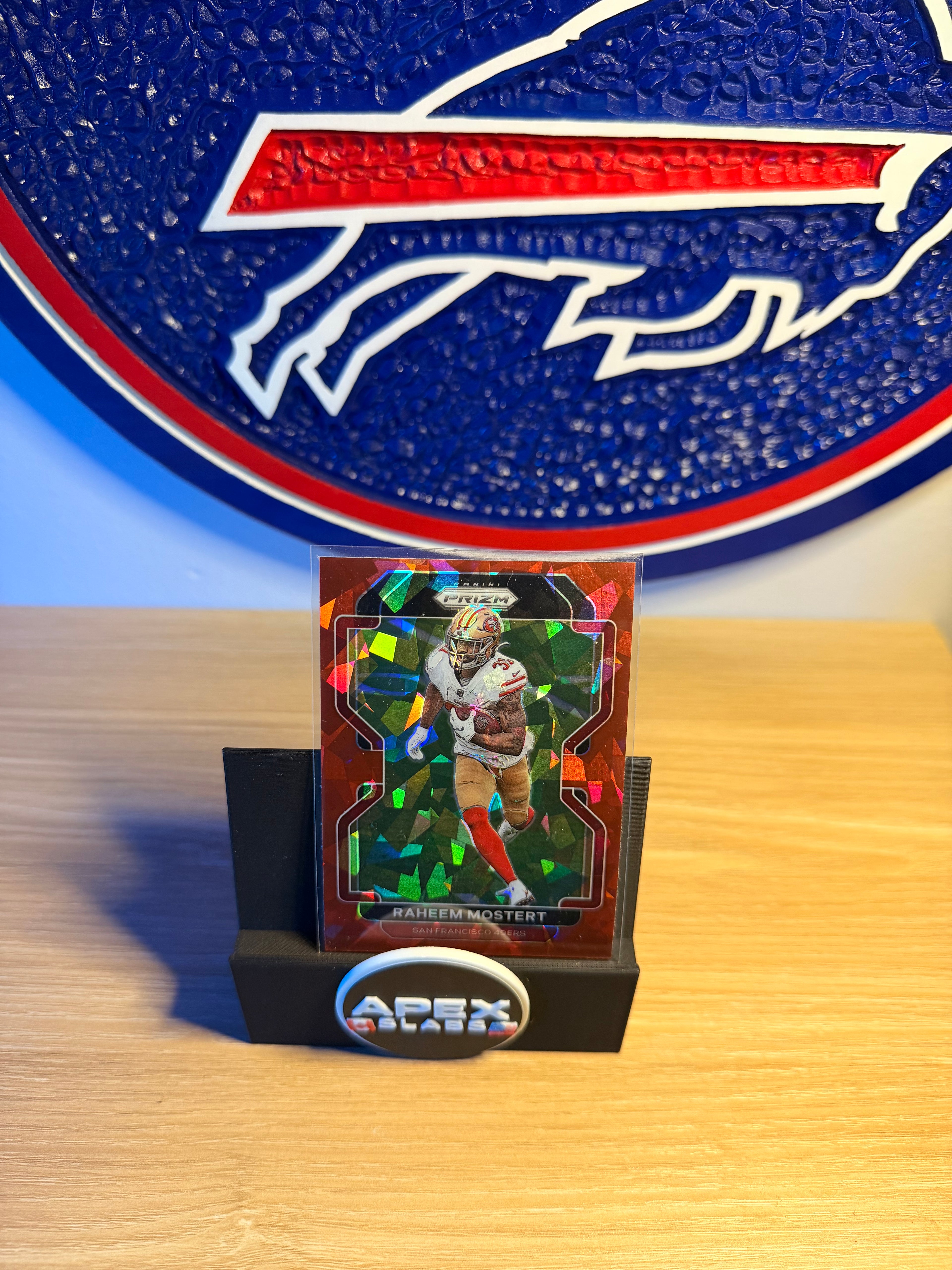Raheem mostert red prizm #56