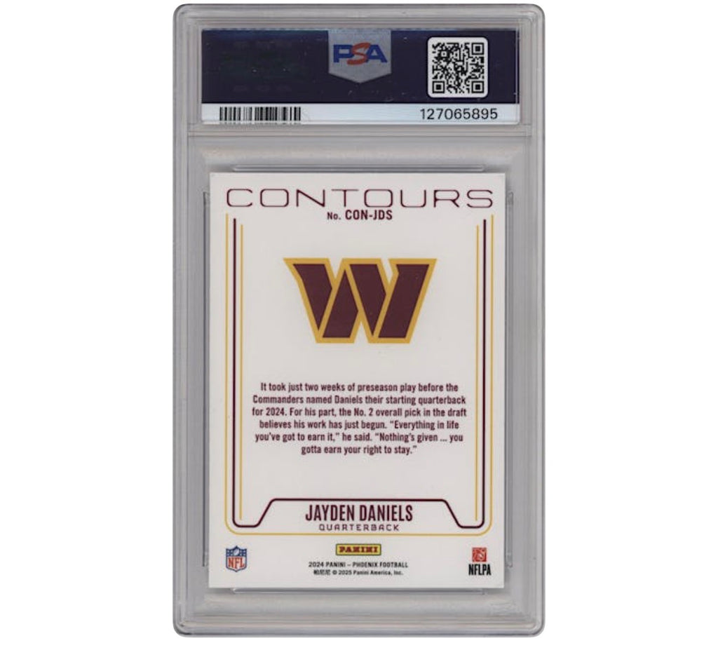 Jayden Daniels – 2024 Phoenix Contours Hyper RC – #CONJDS – PSA 10 GEM MINT