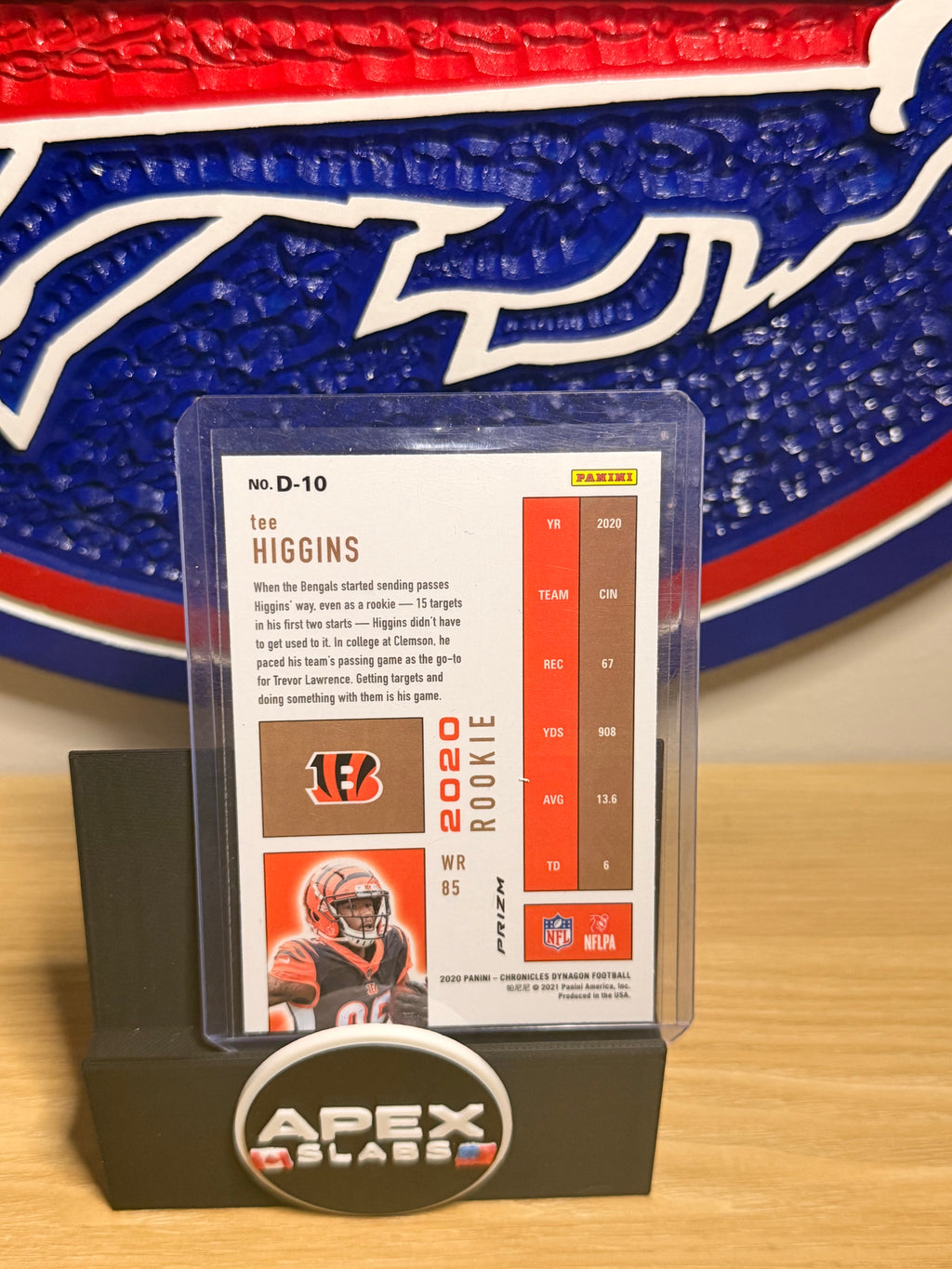 Tee Higgins 2020 Panini Chronicles Dynagon Rookie #D-10