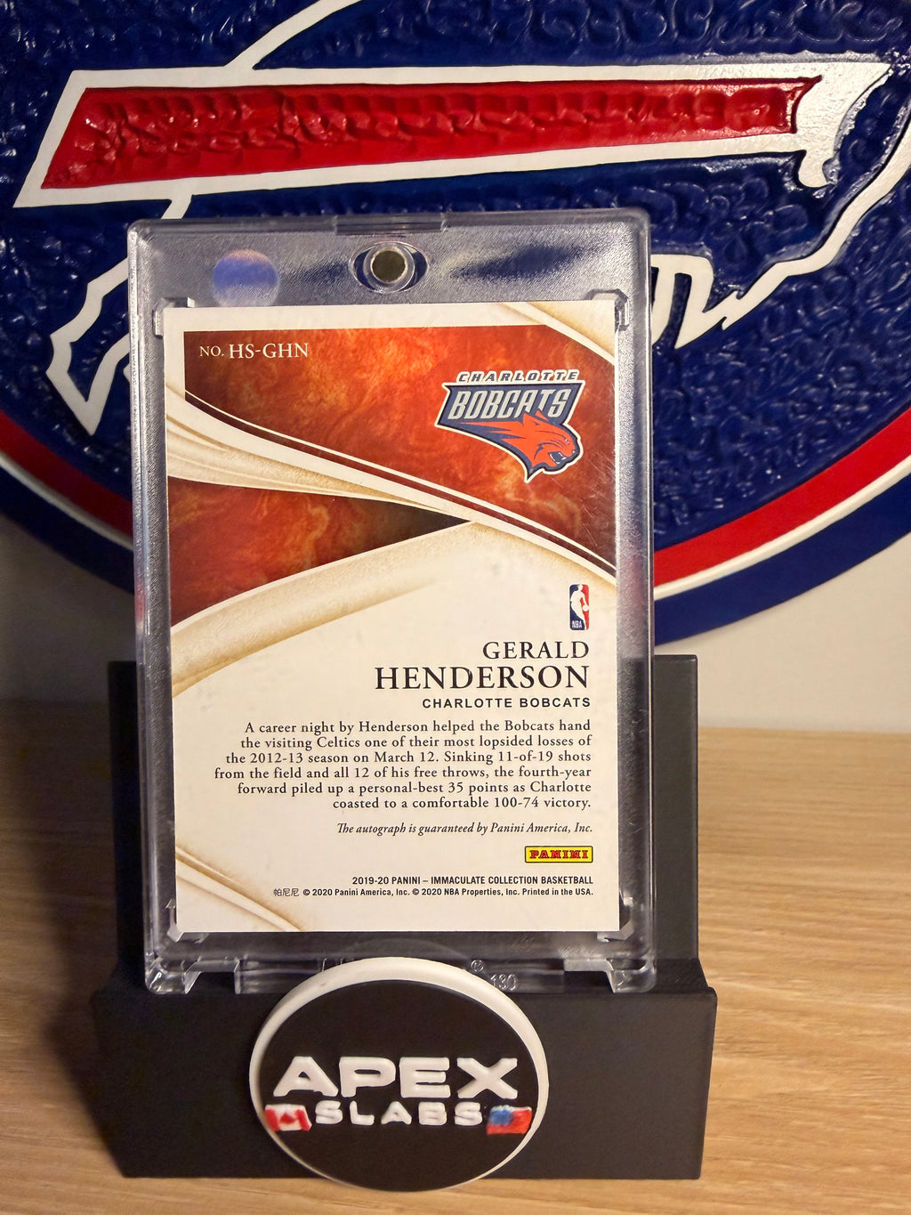 2019 Immaculate Gerald Henderson Auto /75