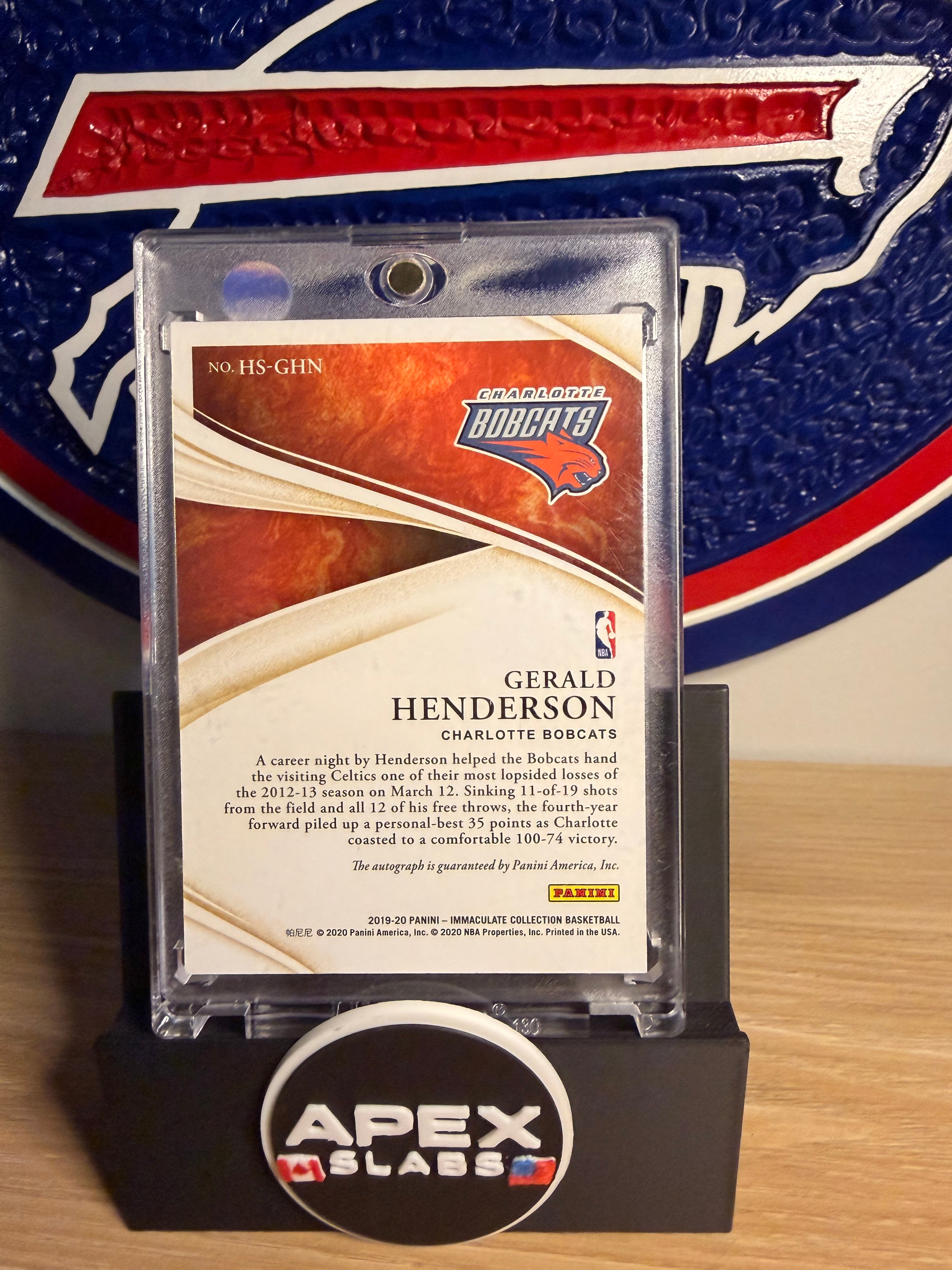 2019 Immaculate Gerald Henderson Auto /75