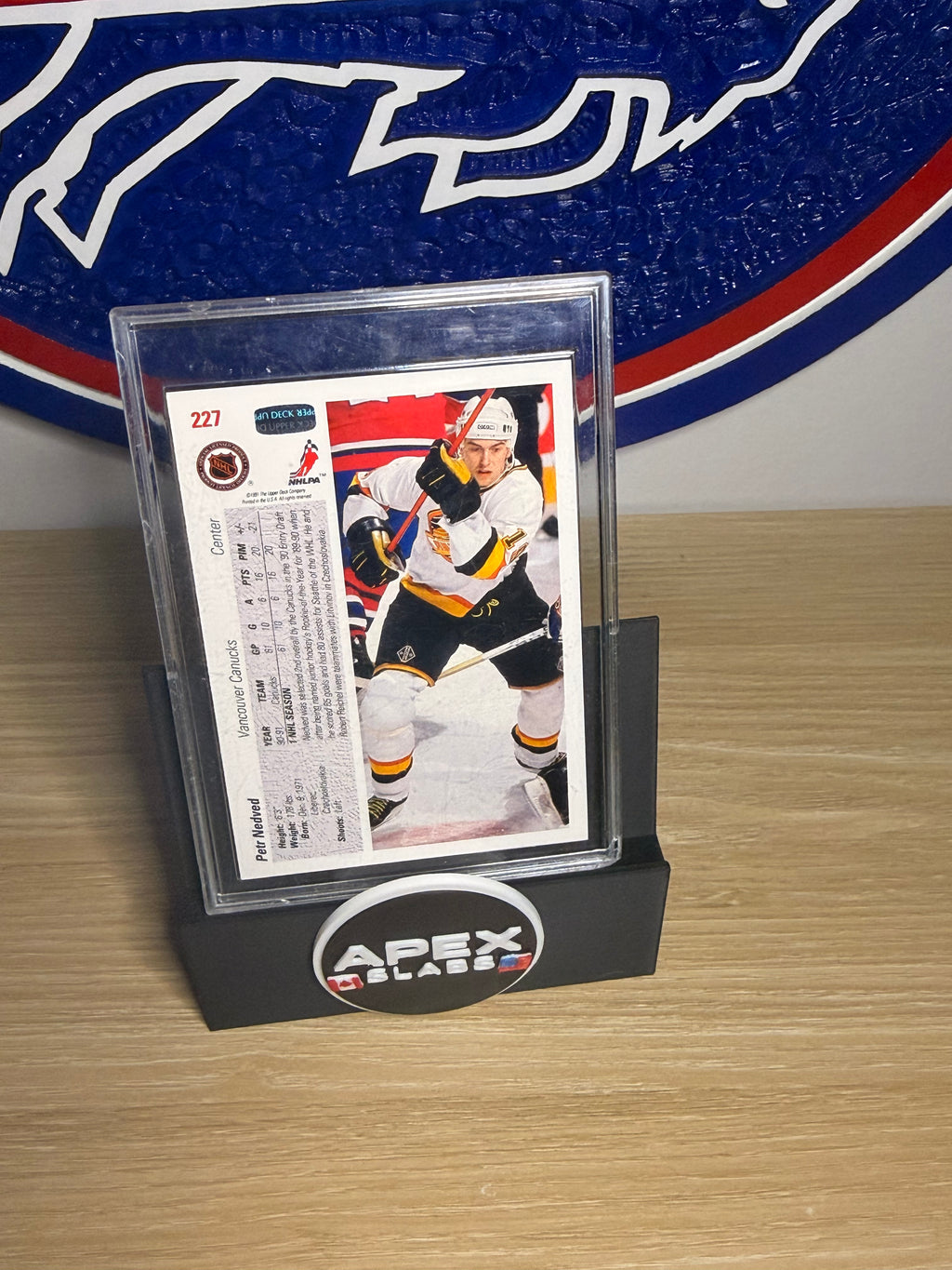 Petr Nedved 1991-92 Upper Deck #227 Auto