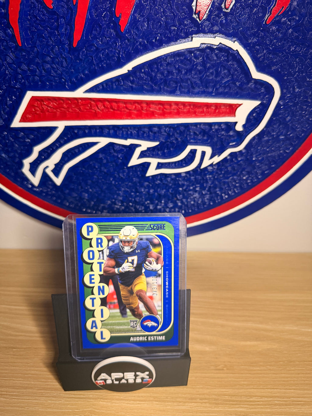 Audric Estime 2024 Panini Score Rookie Card #6