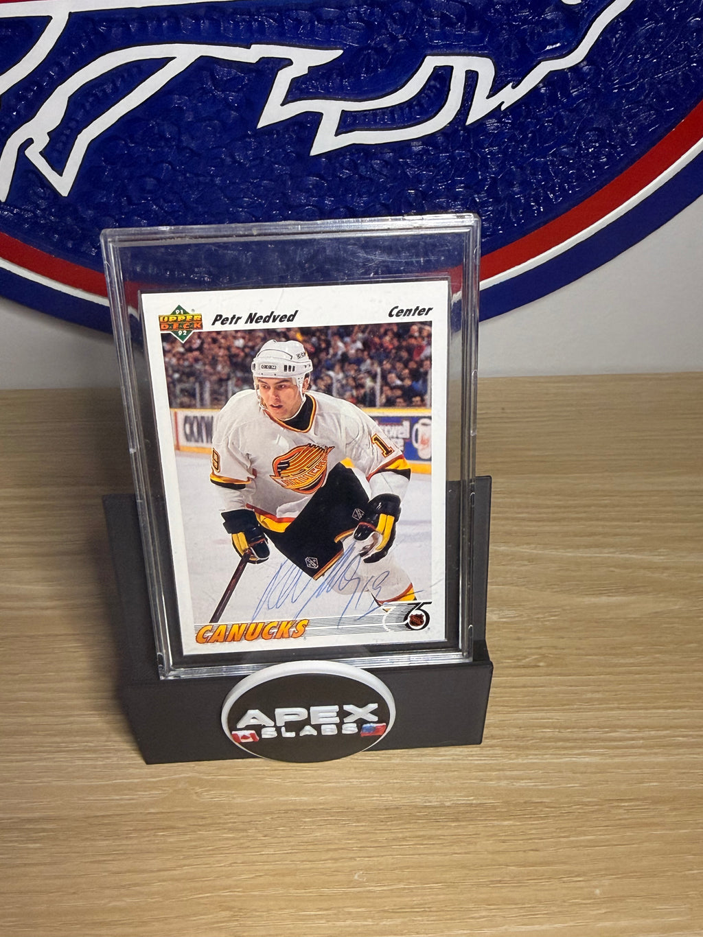 Petr Nedved 1991-92 Upper Deck #227 Auto