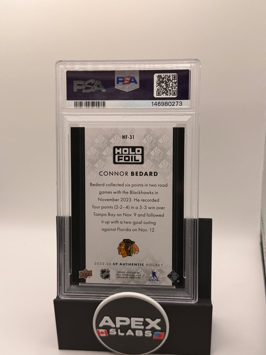 2023 Sp Authentic Holofoils Connor Bedard