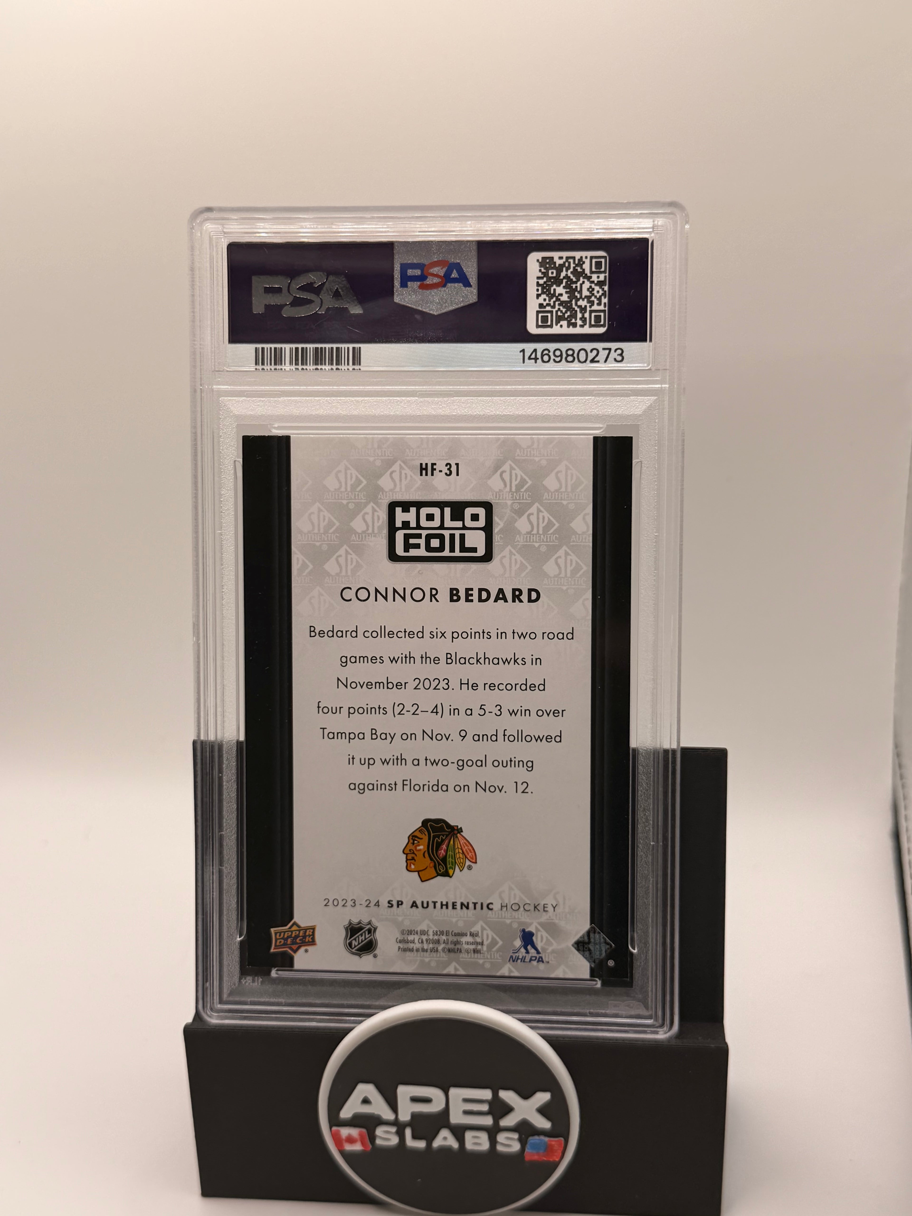 2023 Sp Authentic Holofoils Connor Bedard