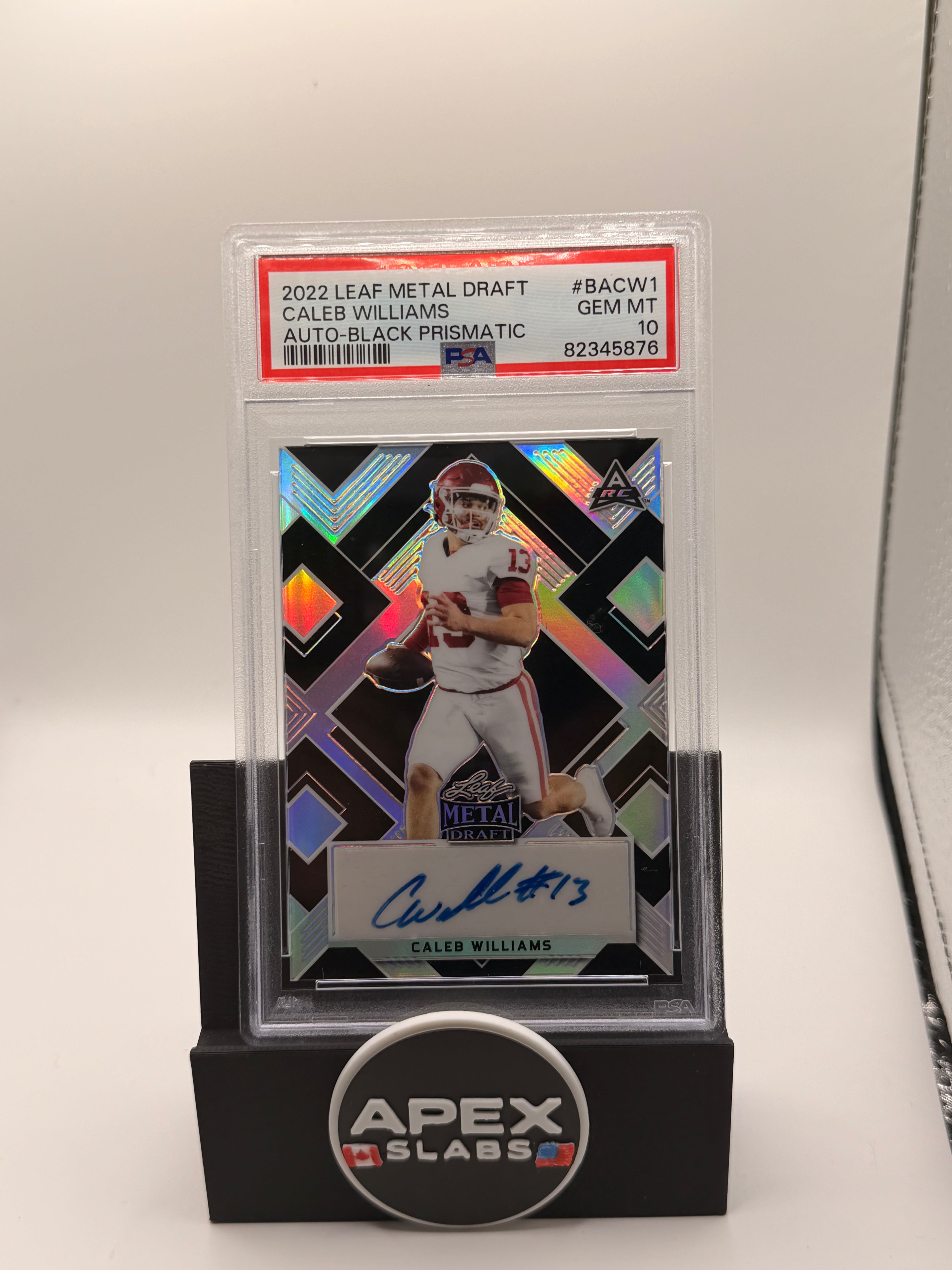 2022 Leaf Metal Draft Autographs Caleb Williams /15