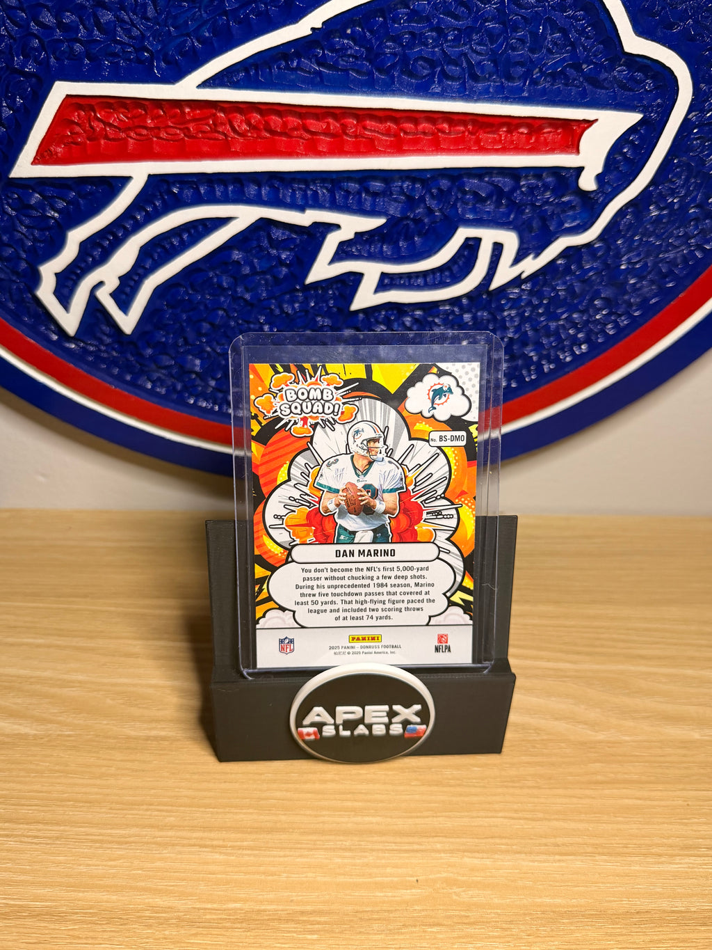 Dan Marino Bomb Squad BS-DMO – 2025 Donruss Football