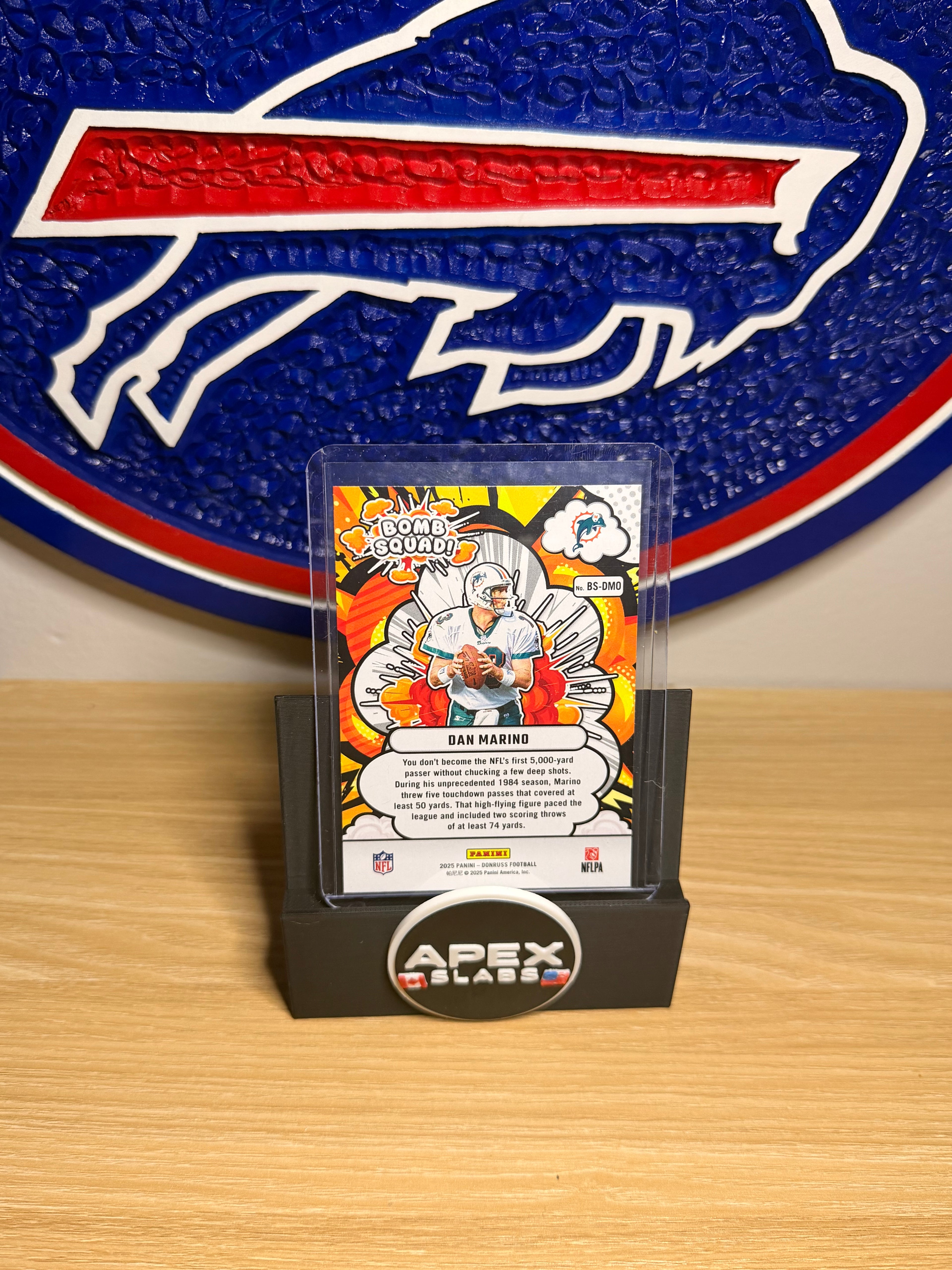 Dan Marino Bomb Squad BS-DMO – 2025 Donruss Football