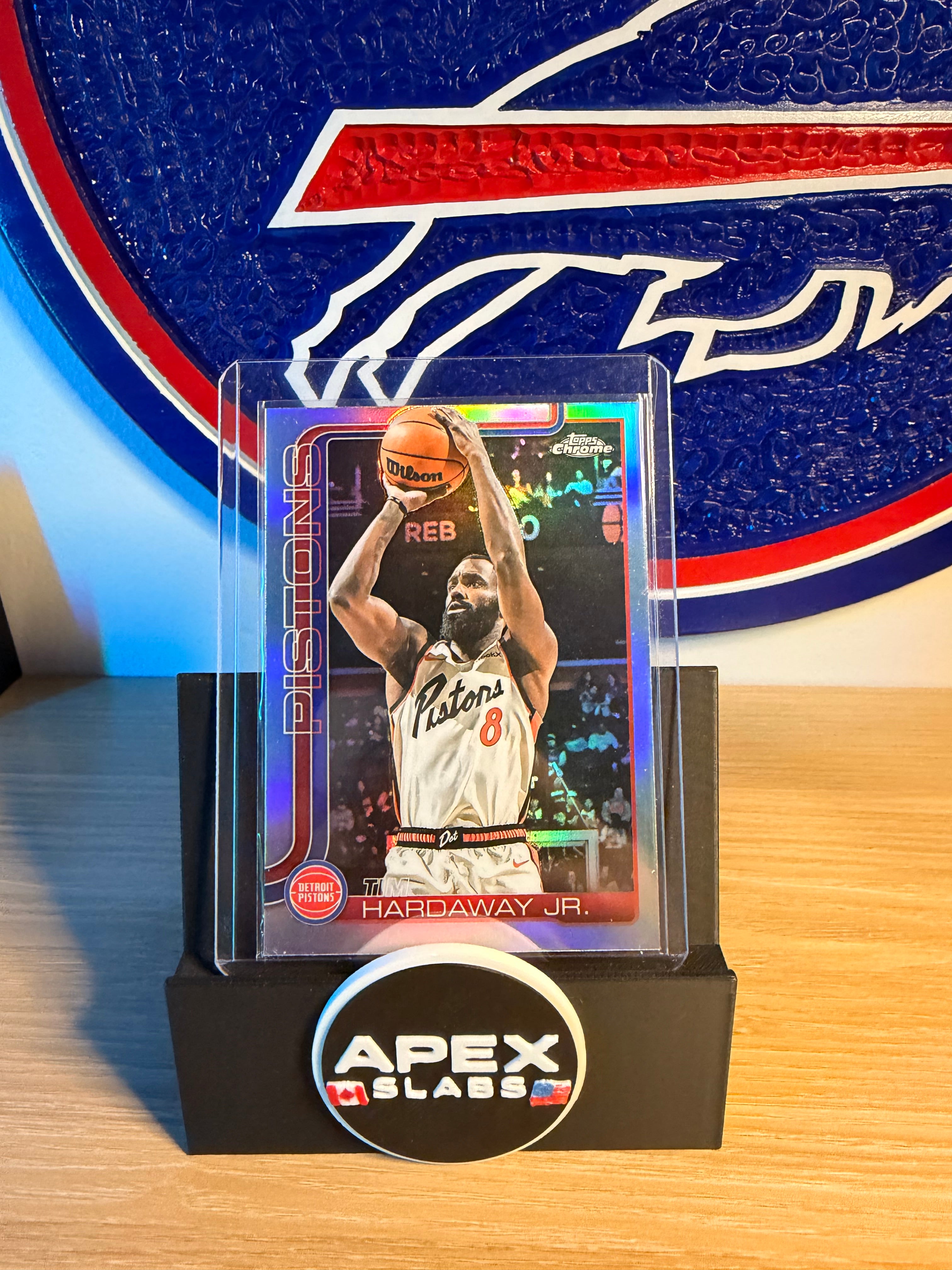 Tim Hardaway Jr 2025-26 Topps Chrome Refractor #7 Pistons